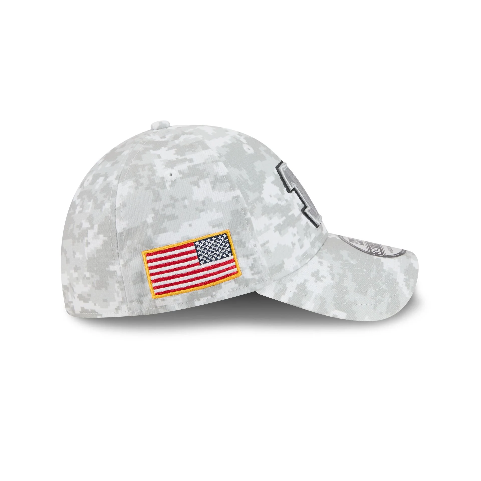 Cincinnati Bengals 2025 Salute to Service Fan Gear 39THIRTY Stretch Fit Hat - Image 4