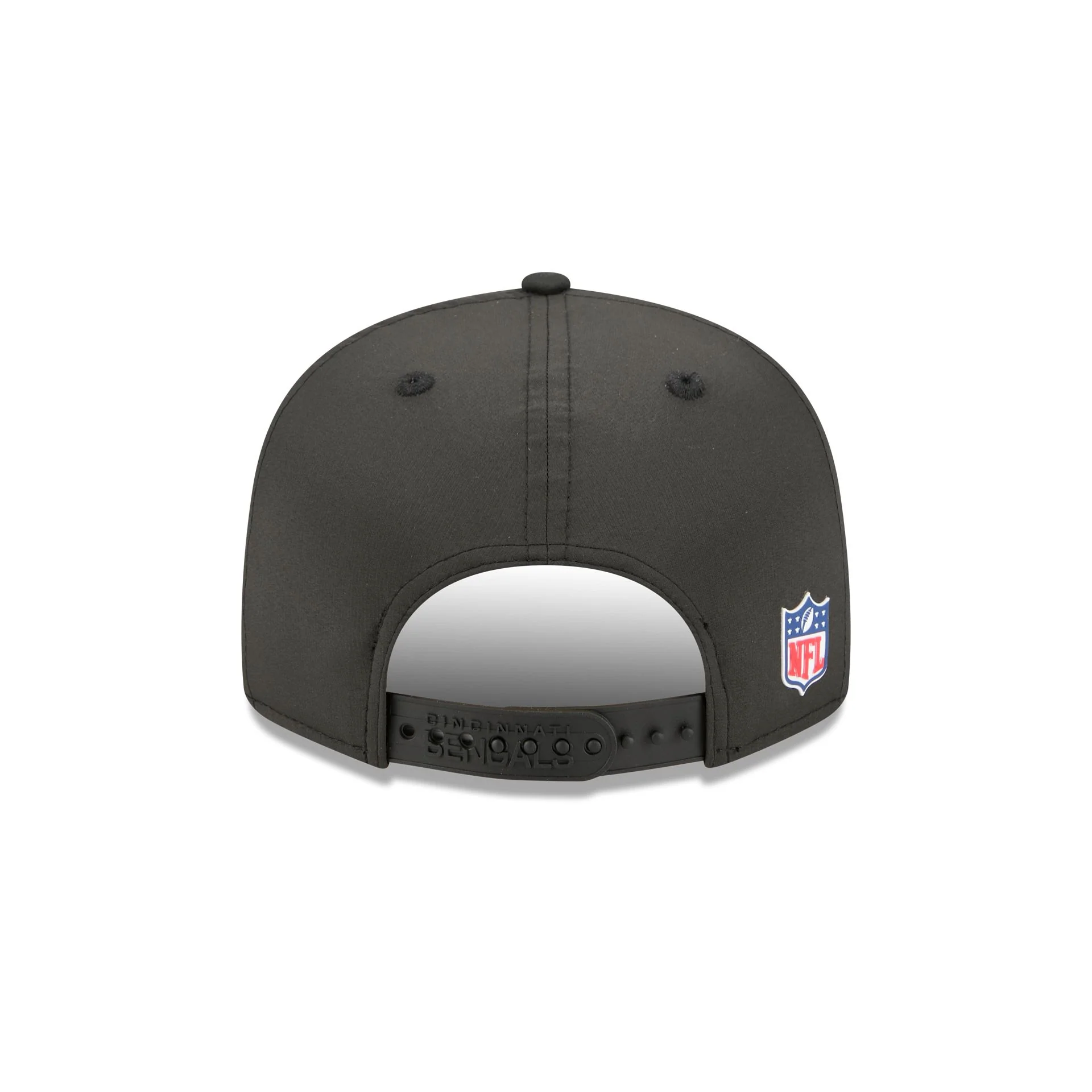 Cincinnati Bengals 2025 Sideline Hot Weather Split Panel 9FIFTY Snapback Hat - Image 6