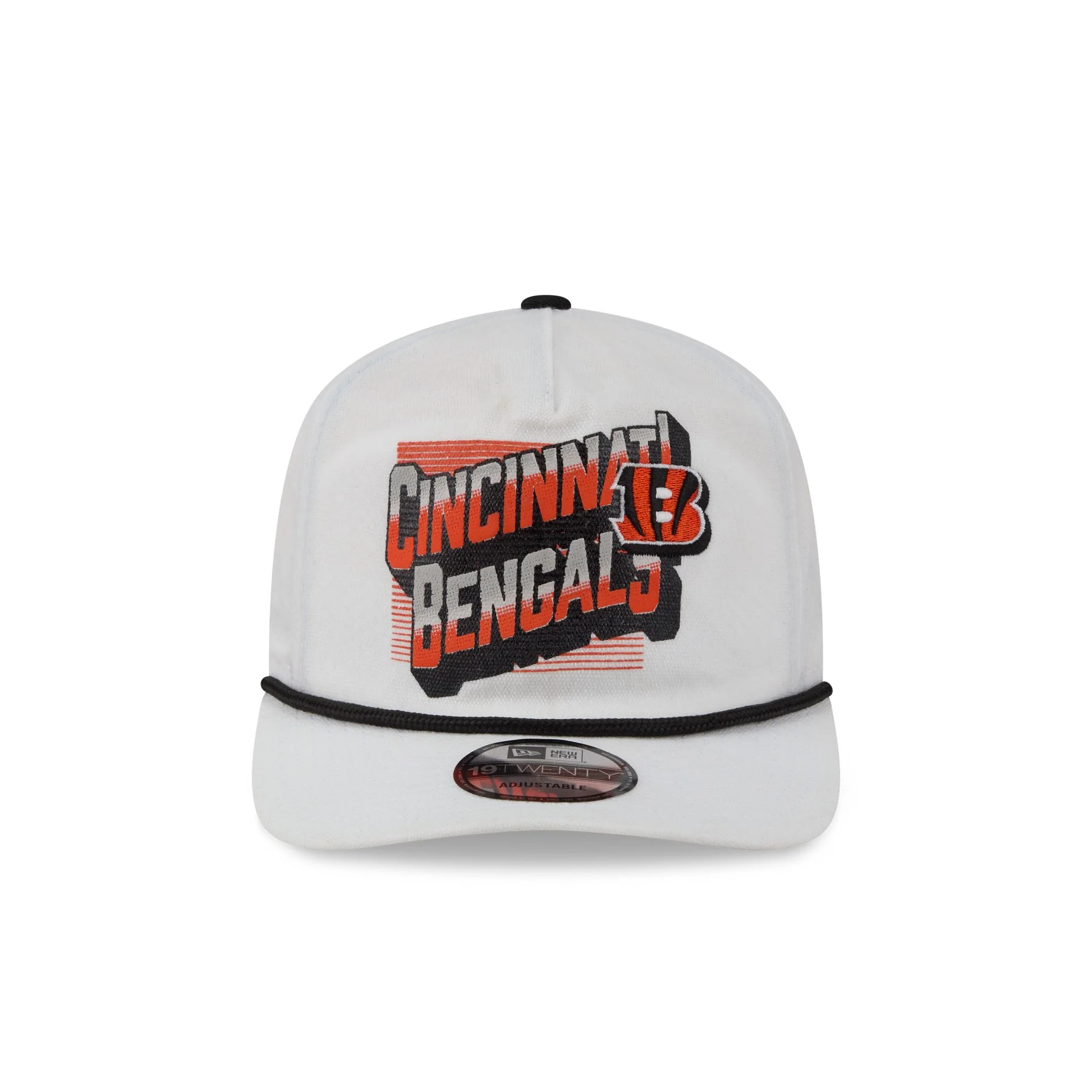 Cincinnati Bengals Duck Cloth 19TWENTY Adjustable Hat - Image 2