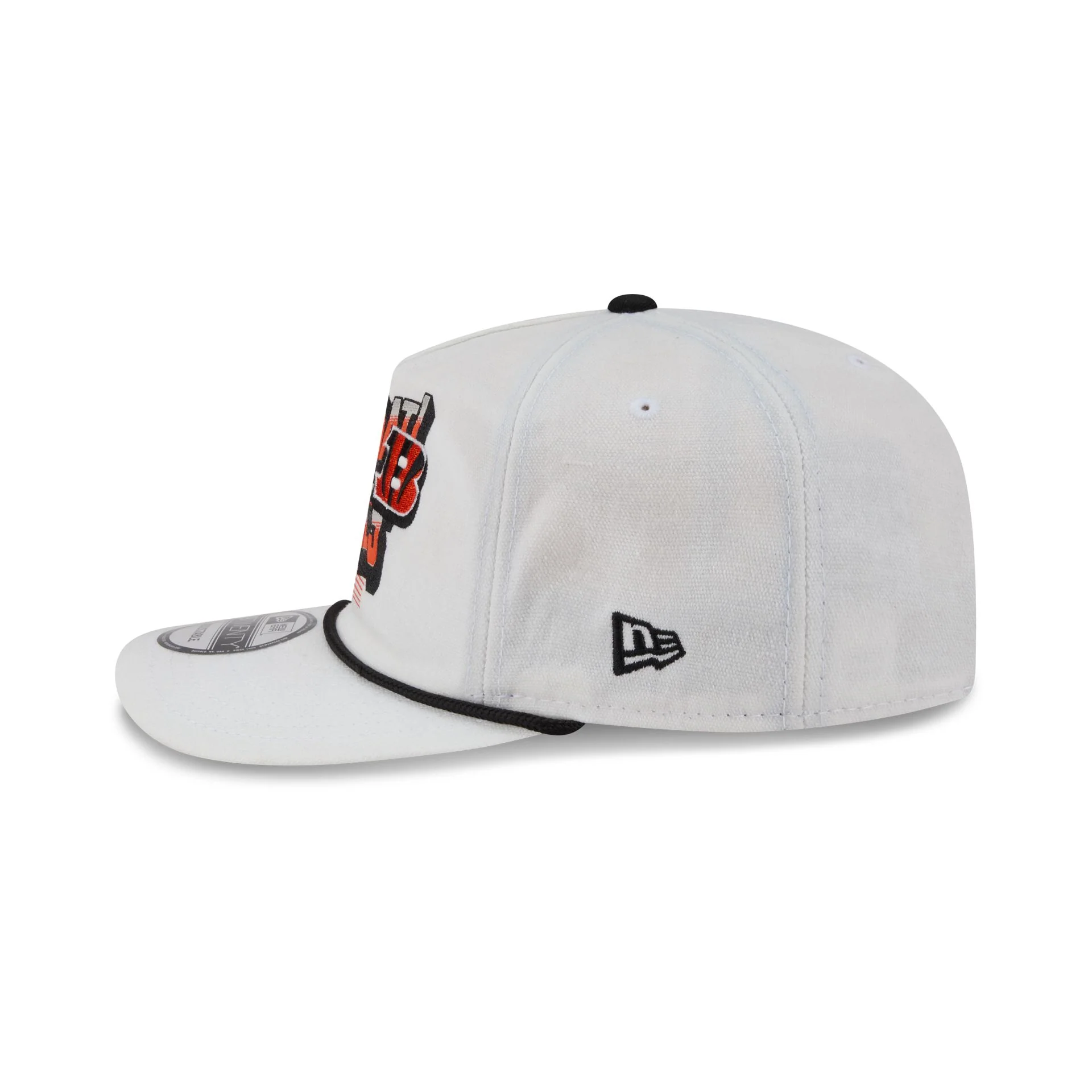 Cincinnati Bengals Duck Cloth 19TWENTY Adjustable Hat - Image 4