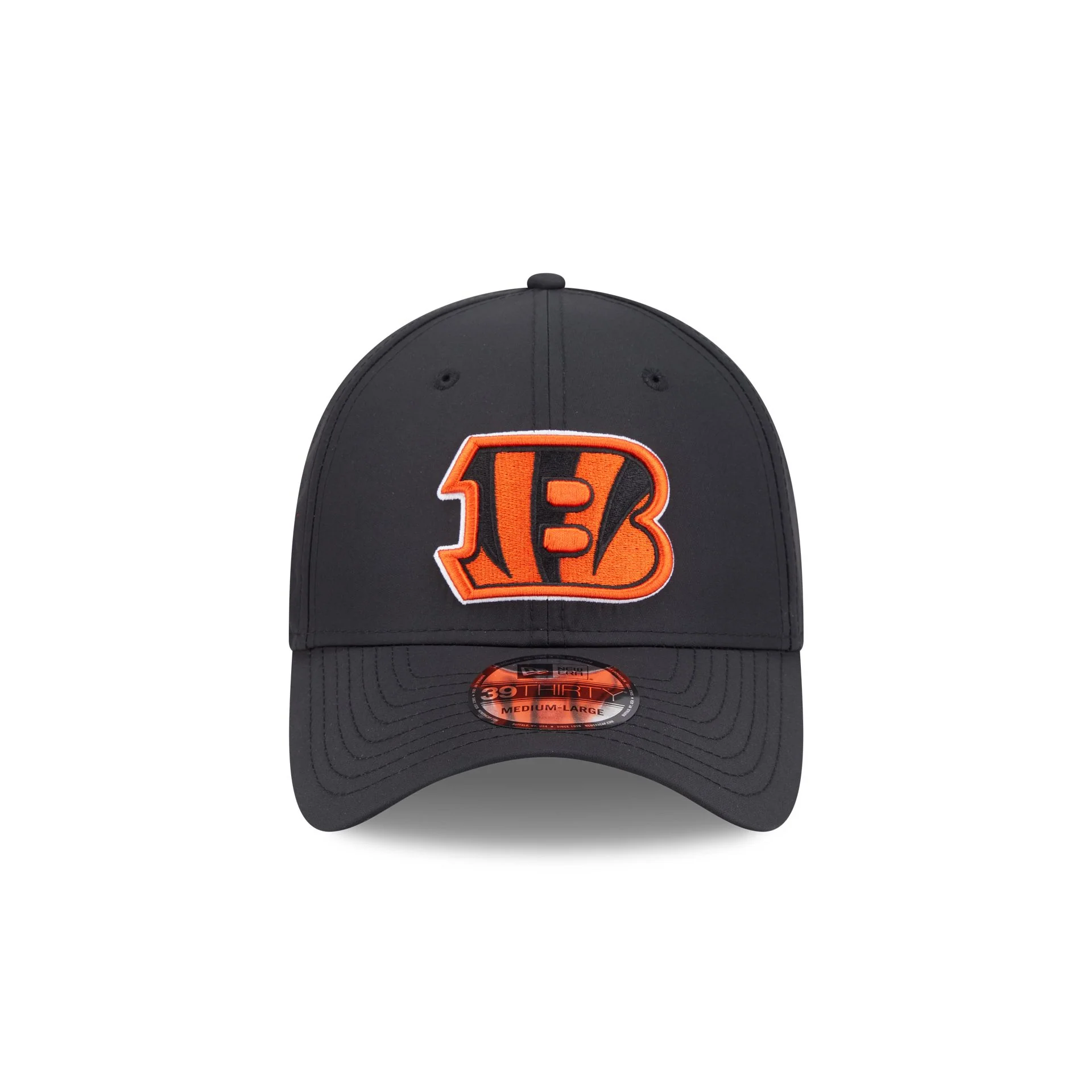 Cincinnati Bengals Night 39THIRTY Stretch Fit Hat - Image 2