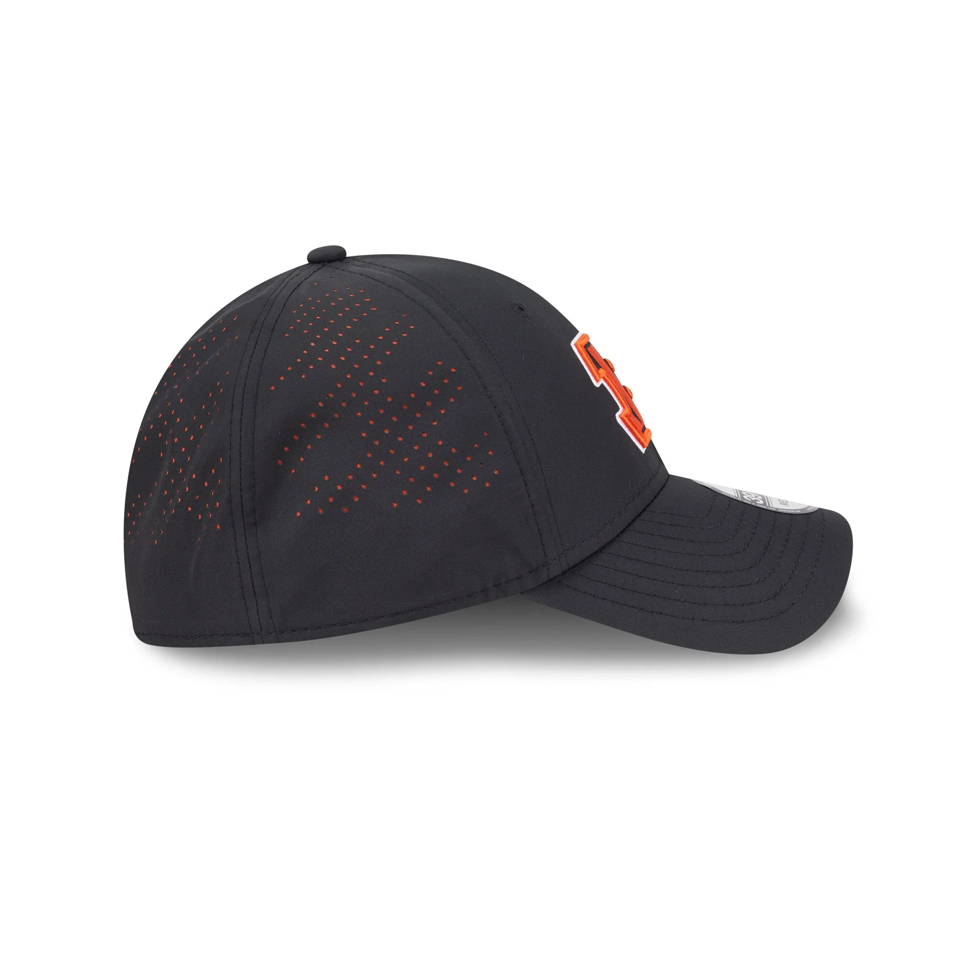 Cincinnati Bengals Night 39THIRTY Stretch Fit Hat - Image 5