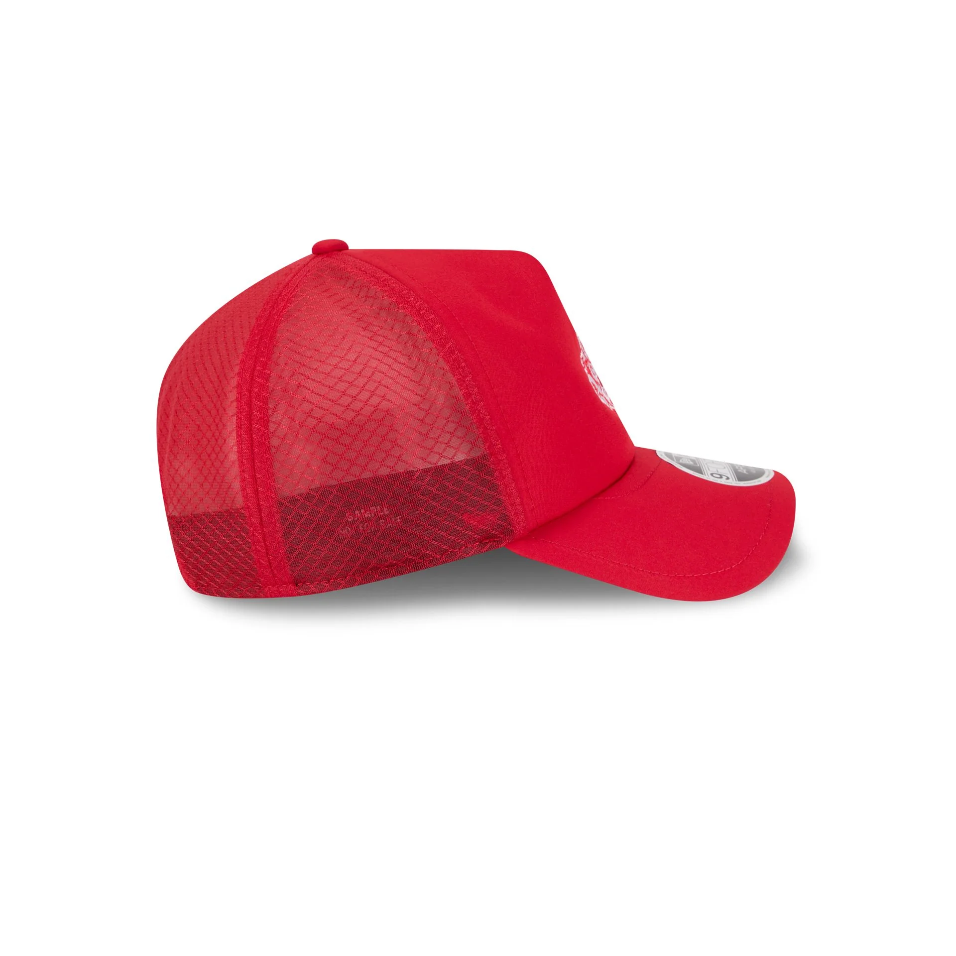 Cincinnati Reds 2026 Batting Practice Alt Mr. Red 9FORTY APEX Trucker Hat - Image 5