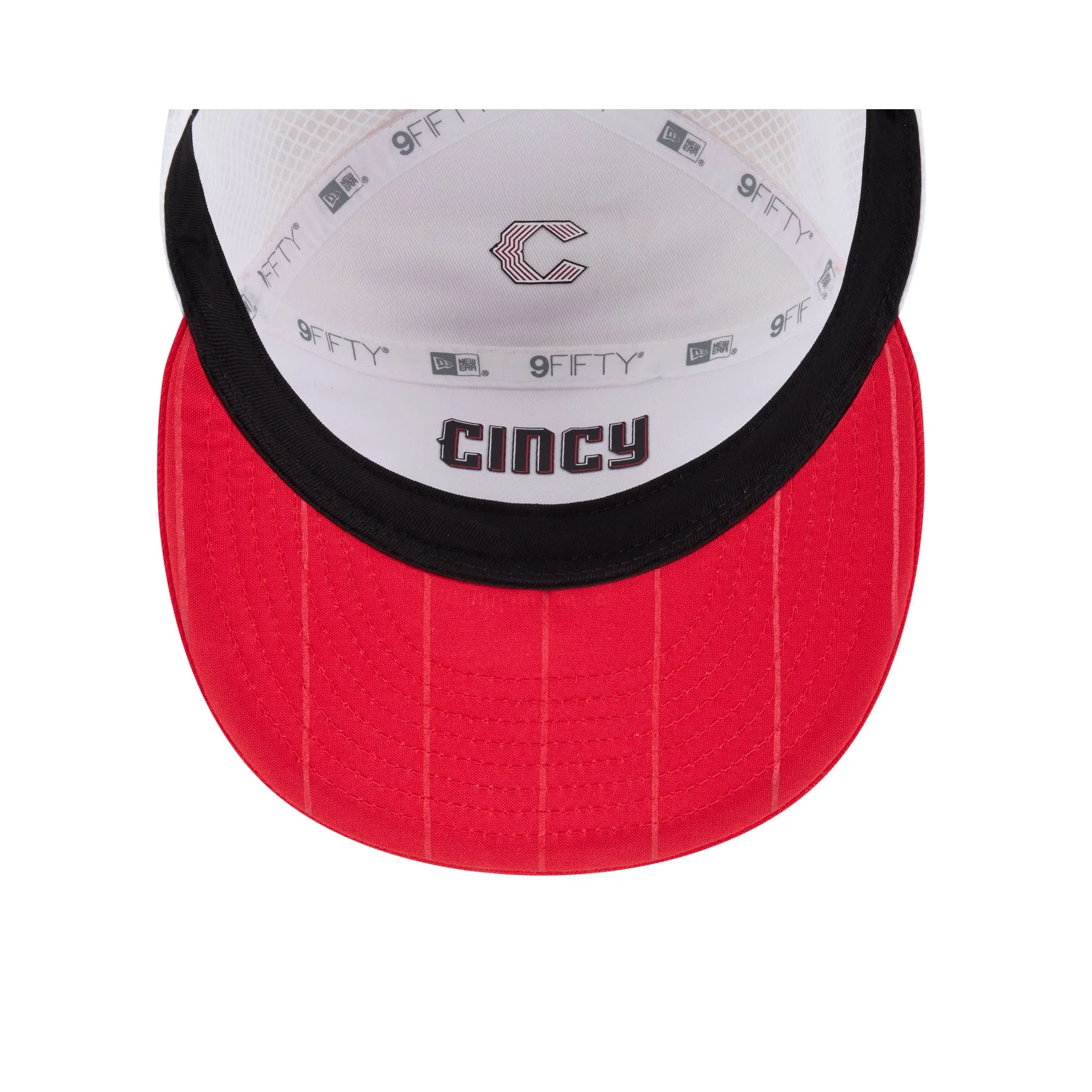 Cincinnati Reds 2026 City Connect Fan Pack Split Panel 9FIFTY Snapback Hat - Image 7