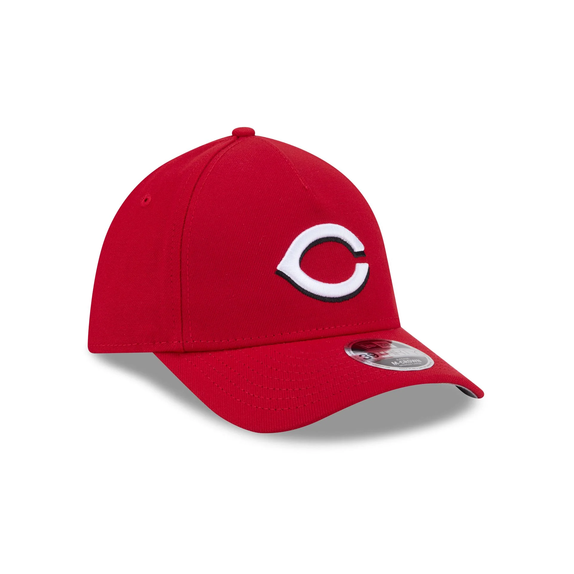 Cincinnati Reds 39THIRTY M-Crown A-Frame Stretch Fit Hat - Image 3