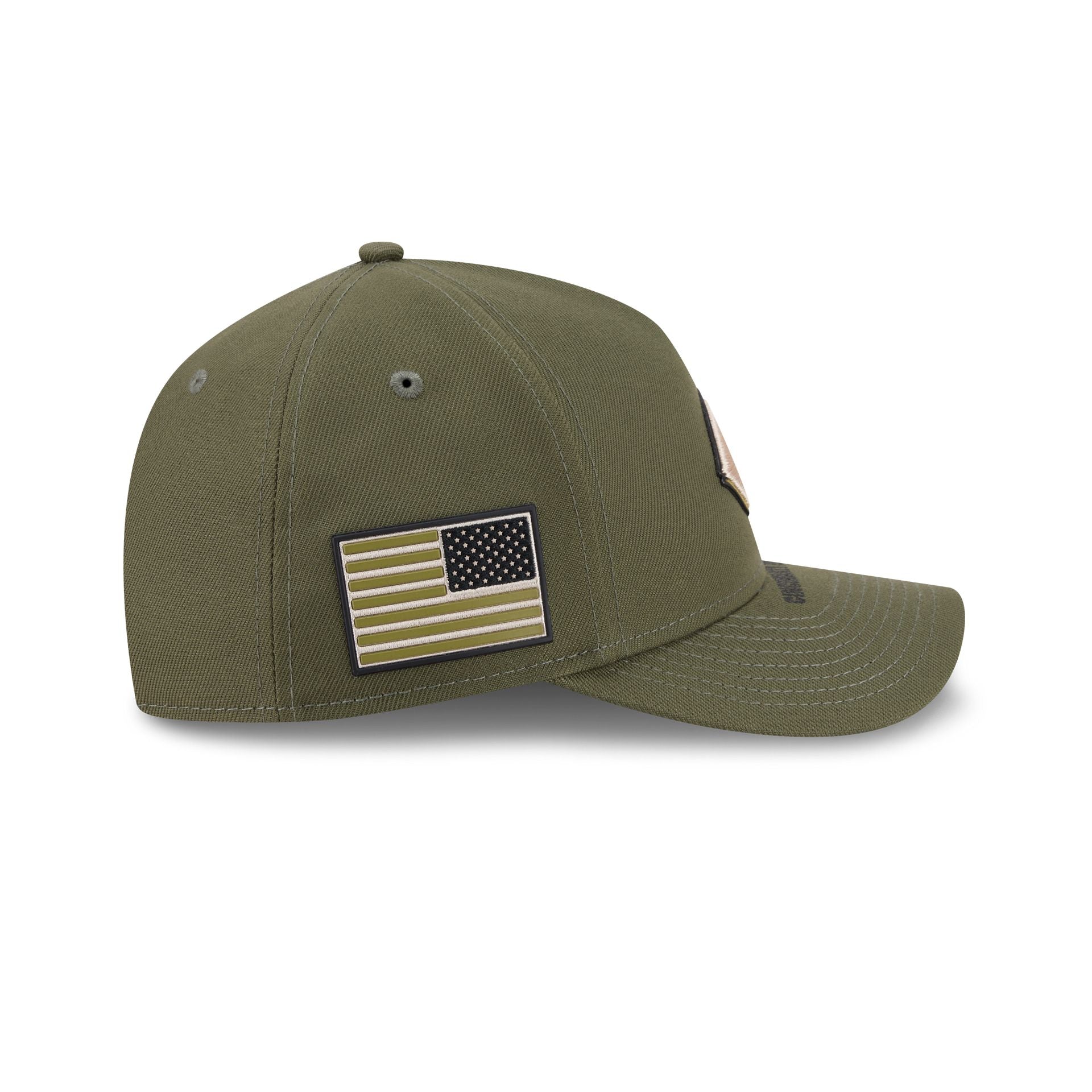 Cincinnati Reds Armed Forces Day 2026 9FORTY M-Crown A-Frame Snapback Hat - Image 4