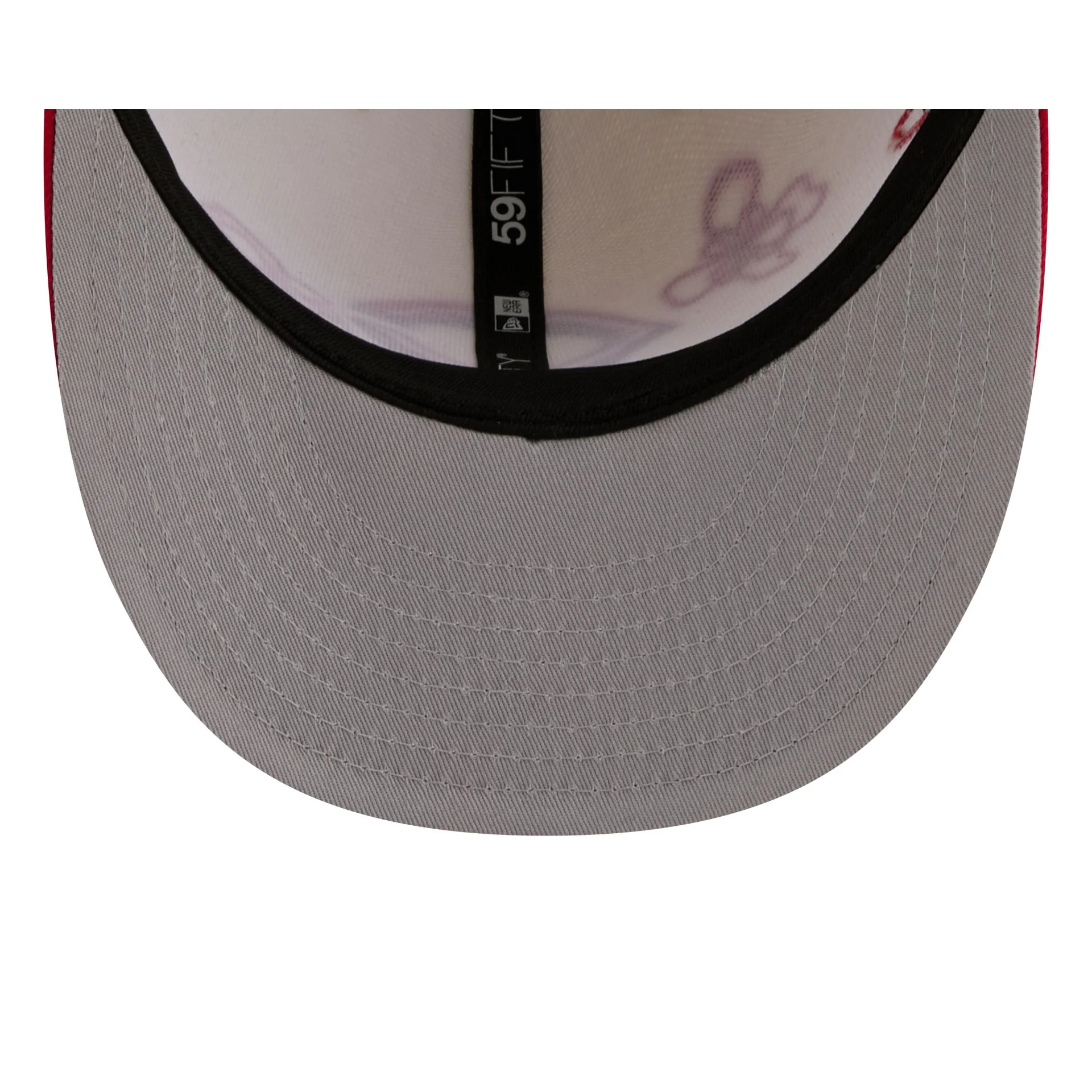 Cincinnati Reds Floral Outline 59FIFTY Fitted Hat - Image 7