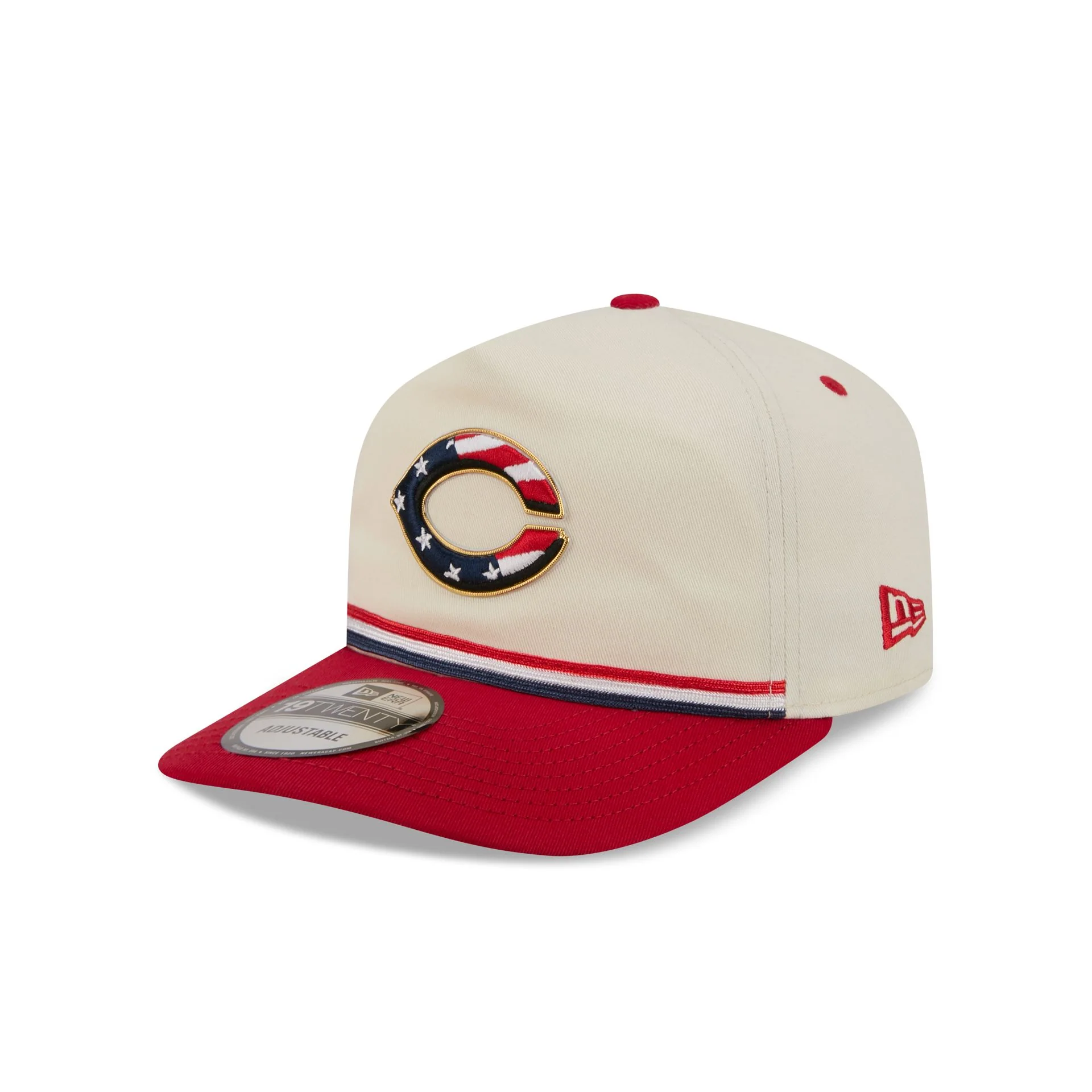 Cincinnati Reds Independence Day 2026 19TWENTY Snapback Hat - Image 3