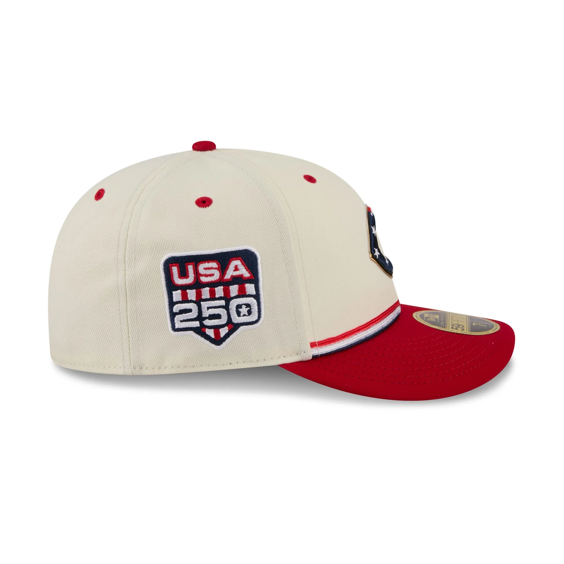 Cincinnati Reds Independence Day 2026 Low Profile 59FIFTY Fitted Hat - Image 4