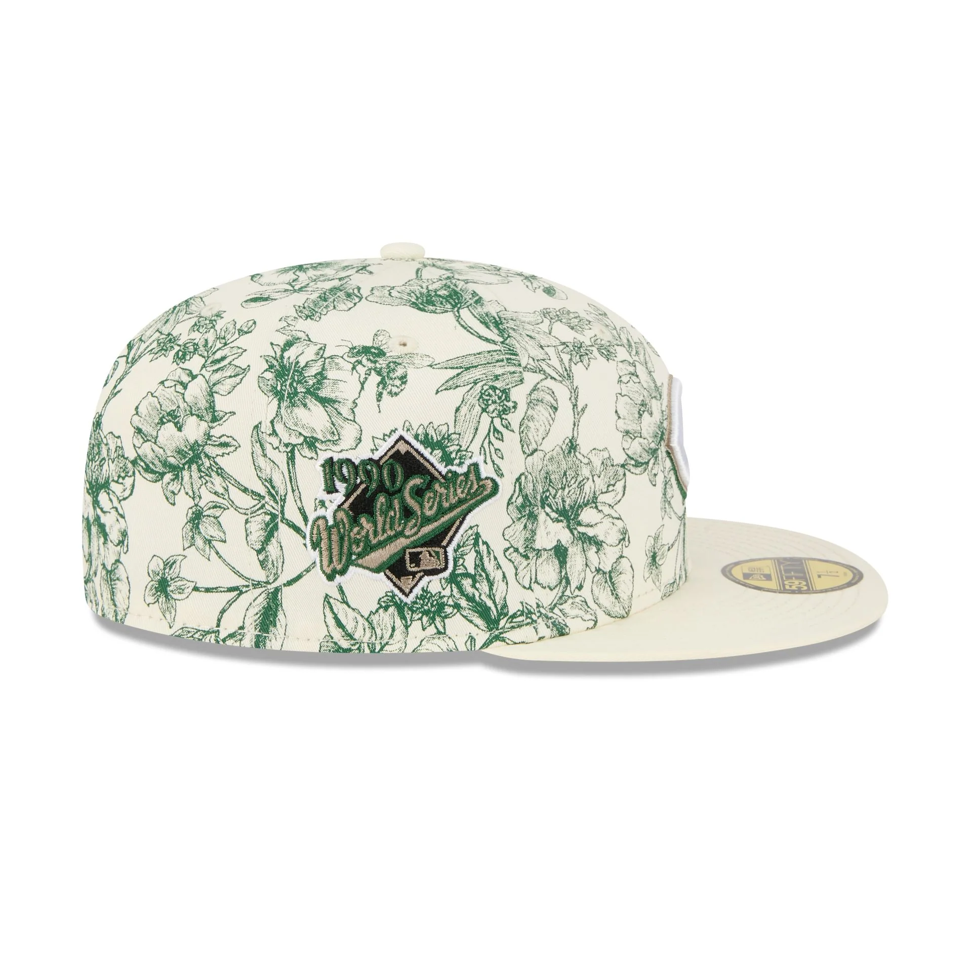 Cincinnati Reds Spring Floral 59FIFTY Fitted Hat - Image 4