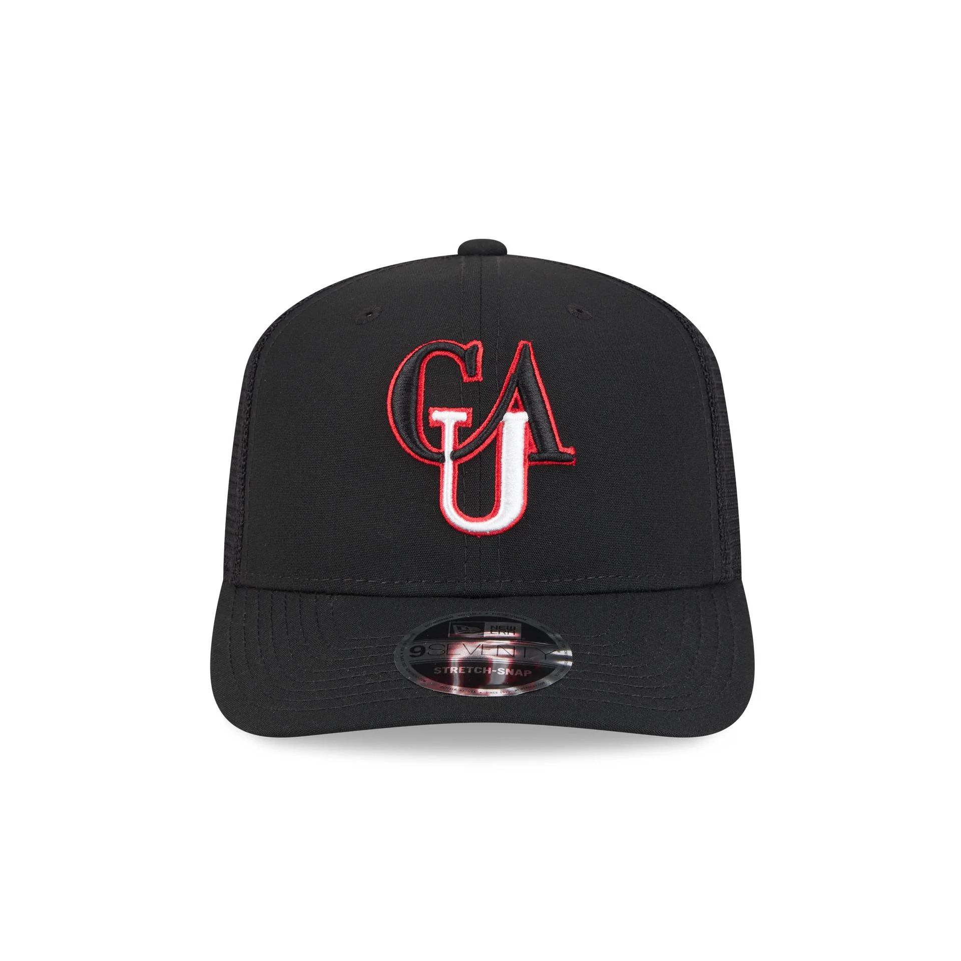 Clark Atlanta Panthers Simple 9SEVENTY Trucker Hat - Image 2