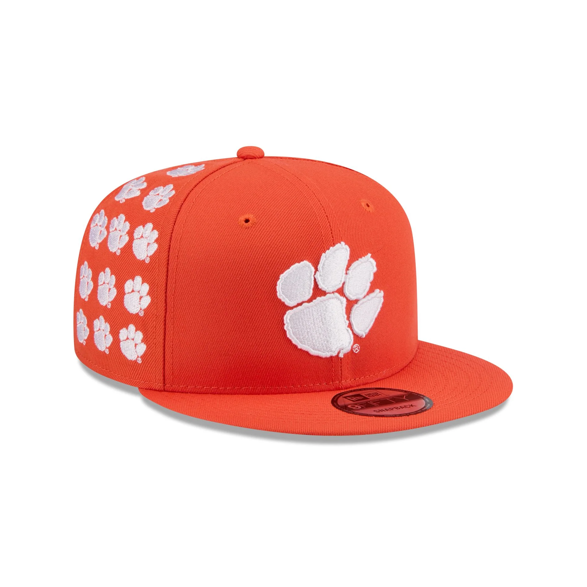 Clemson Tigers Sticker Helmet 9FIFTY Snapback Hat - Image 3