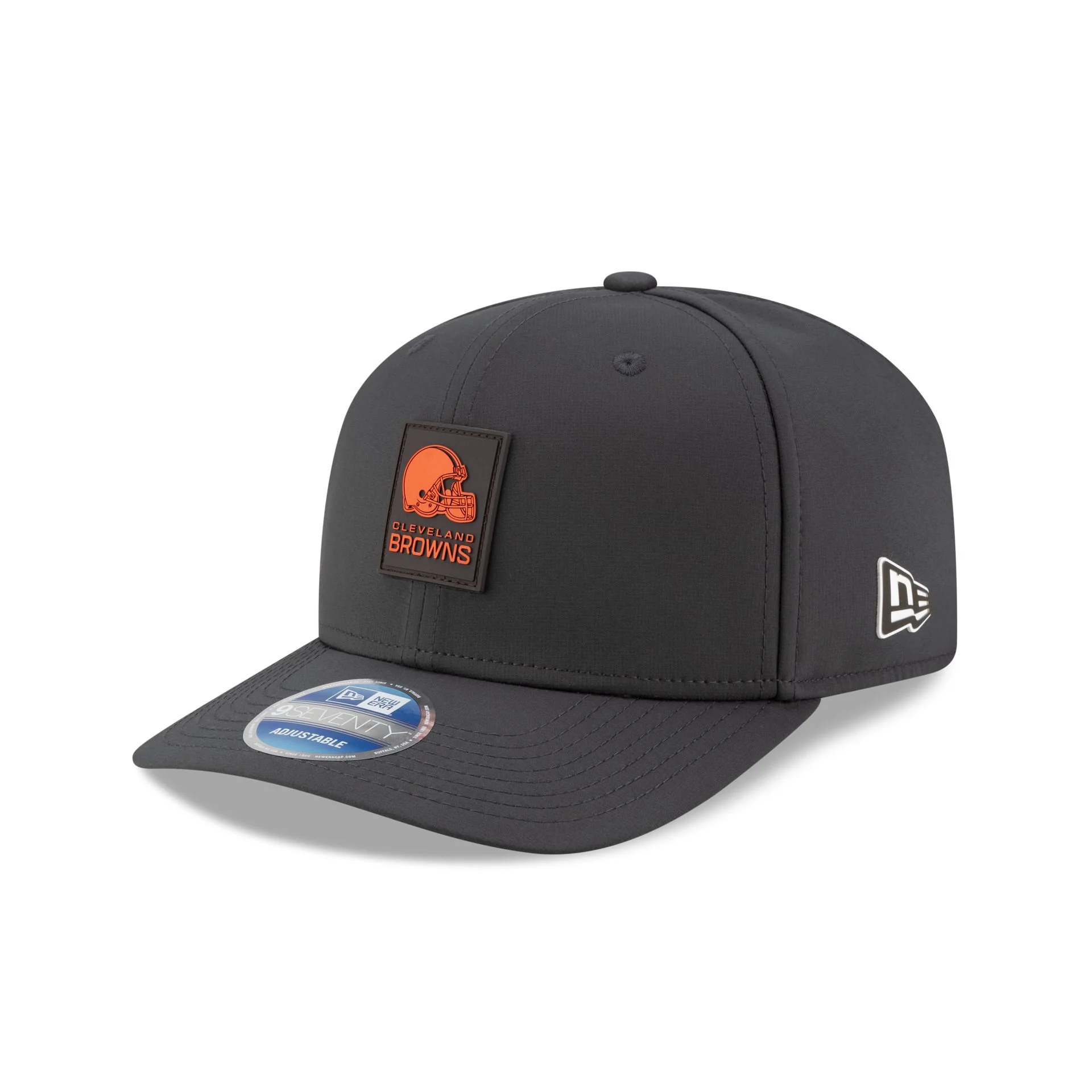 Cleveland Browns 2025 Sideline Cold Weather Steel Clouds 9SEVENTY Stretch-Snap Hat - Image 2