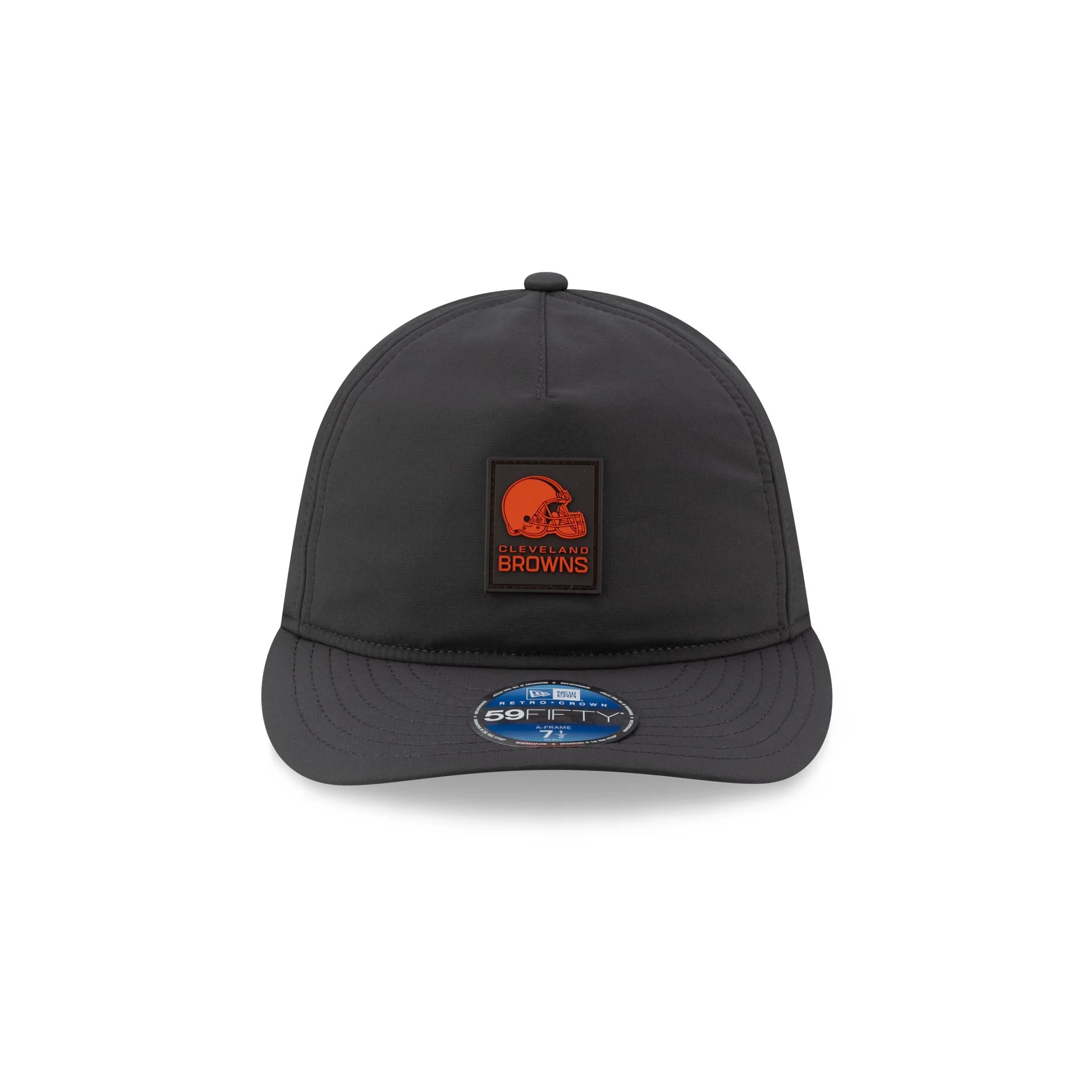Cleveland Browns 2025 Sideline Cold Weather Steel Clouds Retro Crown 59FIFTY A-Frame Fitted Hat - Image 4