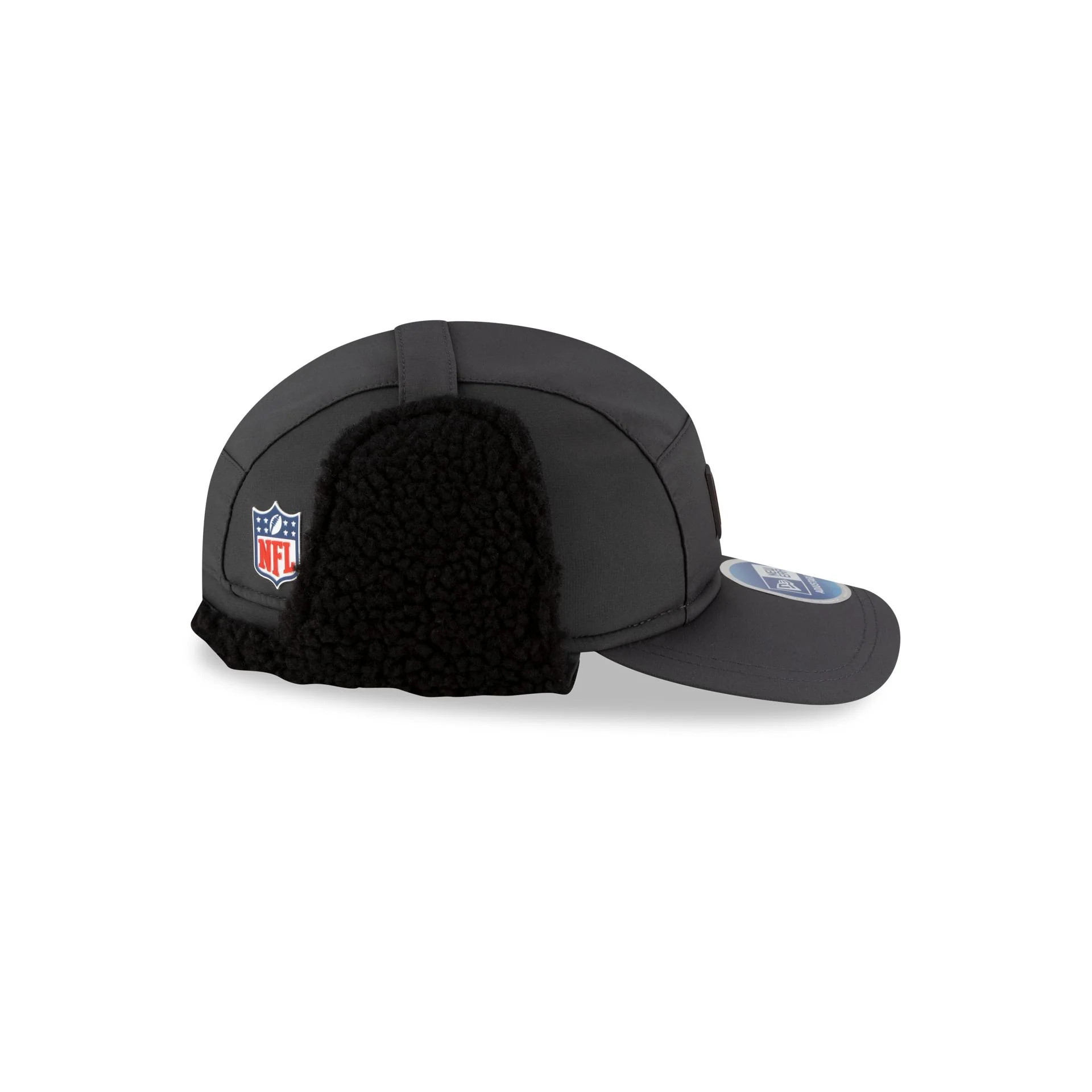 Cleveland Browns 2025 Sideline Cold Weather Steel Clouds Runner Dogear Adjustable Hat - Image 15