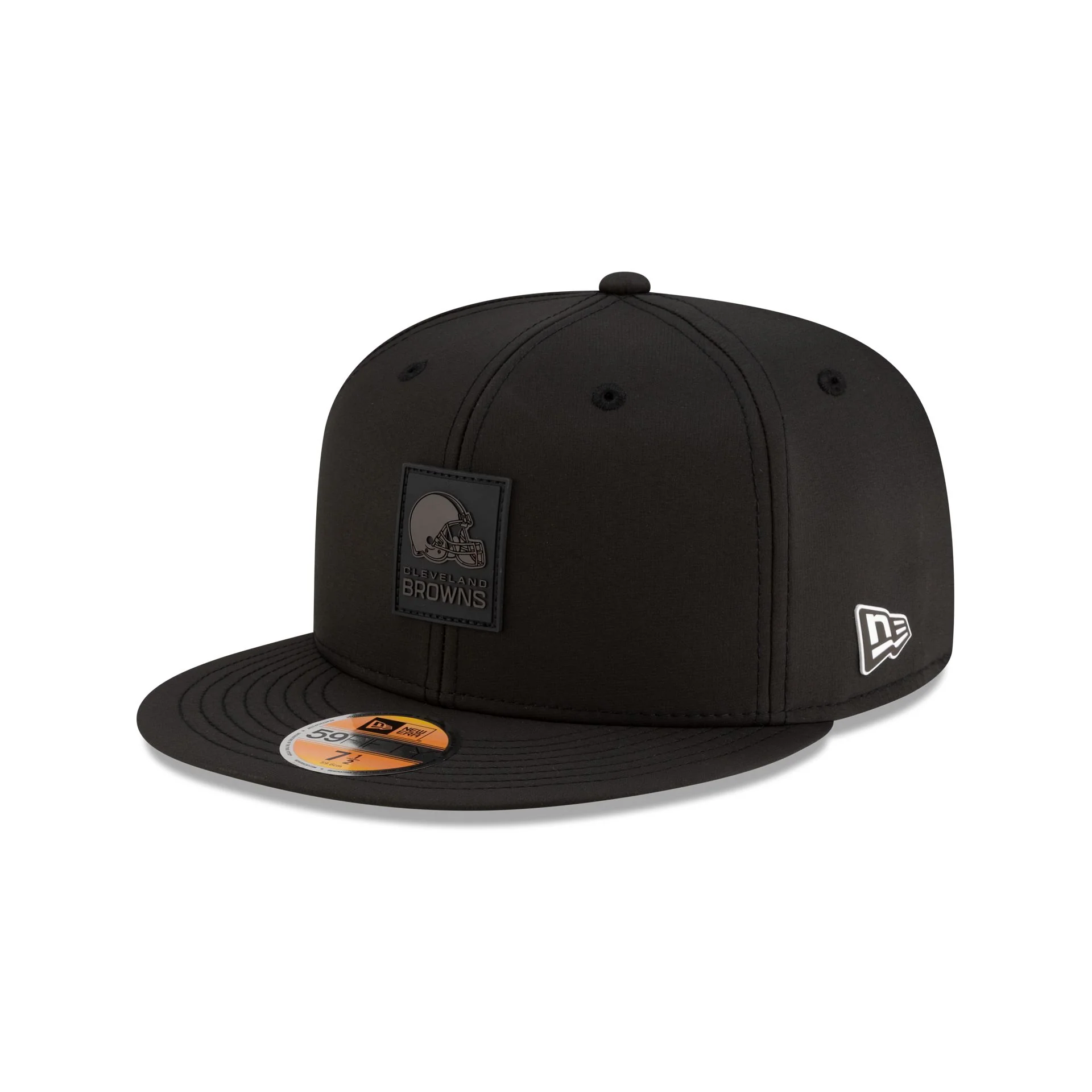 Cleveland Browns 2025 Sideline Hot Weather Black 59FIFTY Fitted Hat