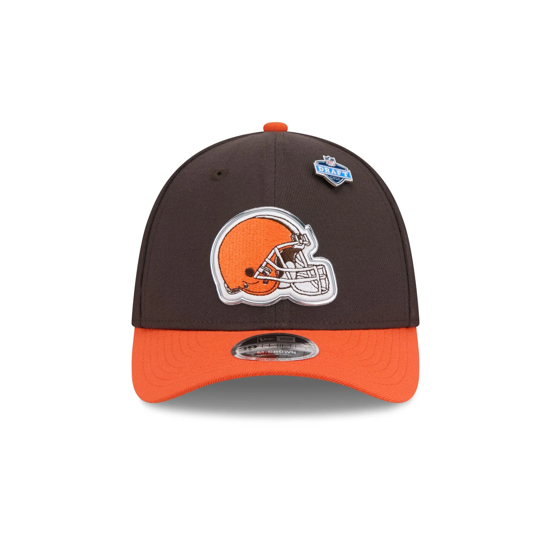 Cleveland Browns 2026 Draft 39THIRTY M-Crown Stretch Fit Hat - Image 2