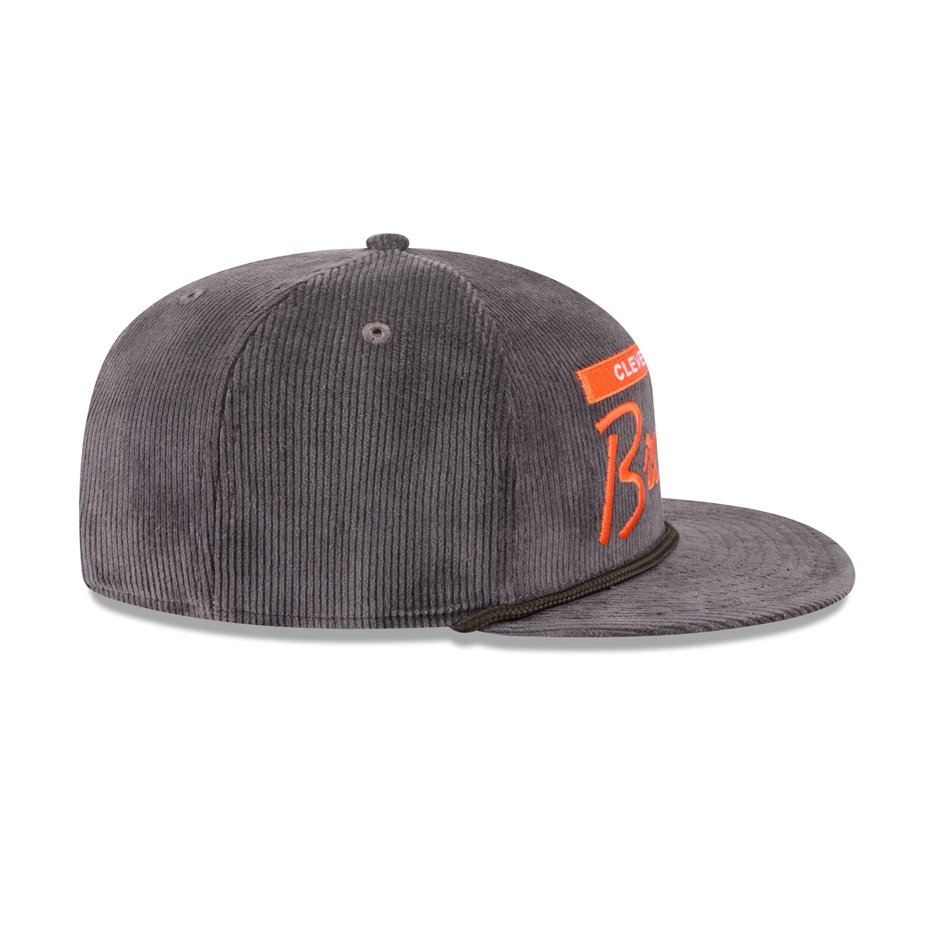 Cleveland Browns Corduroy Rope 9FIFTY Snapback Hat - Image 5