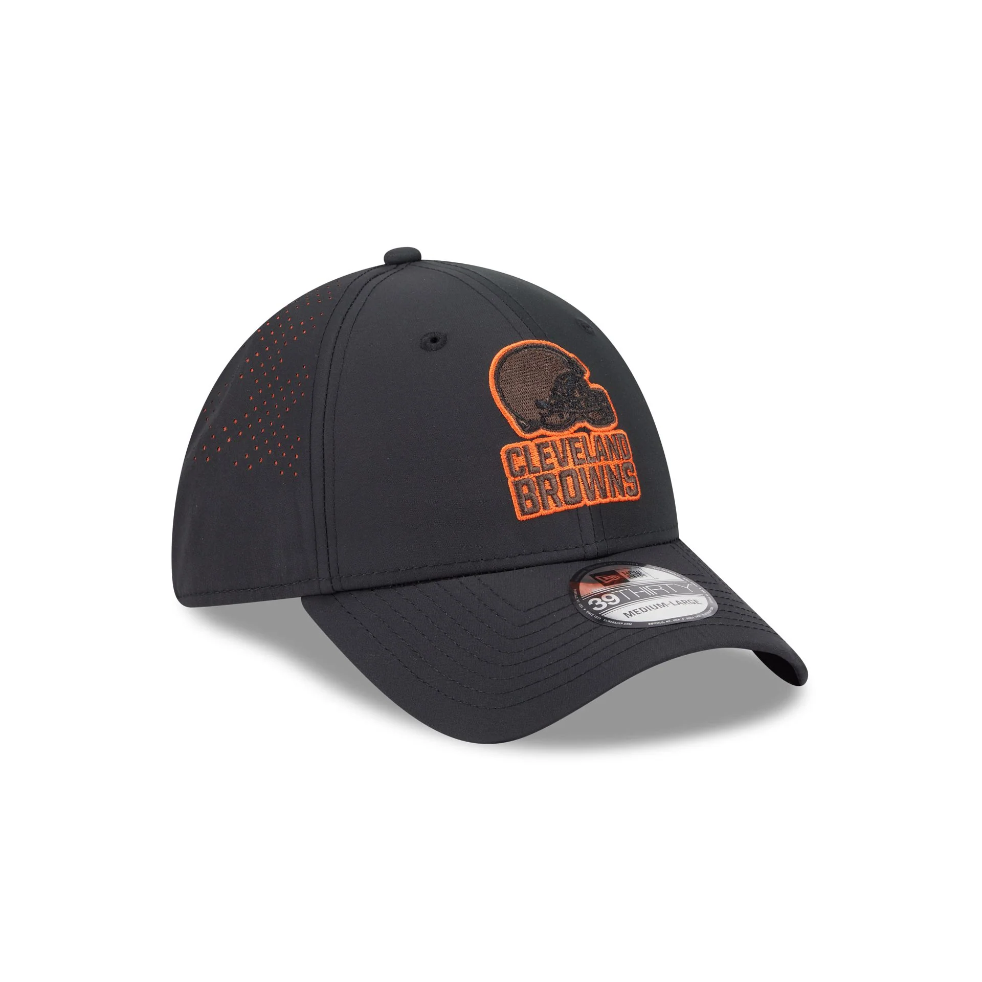 Cleveland Browns Night 39THIRTY Stretch Fit Hat - Image 3