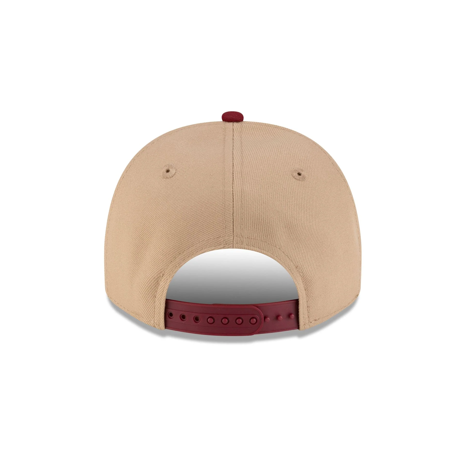 Cleveland Cavaliers 2010-2017 Hardwood Classics Liner Camel 9FIFTY A-Frame Snapback Hat - Image 6