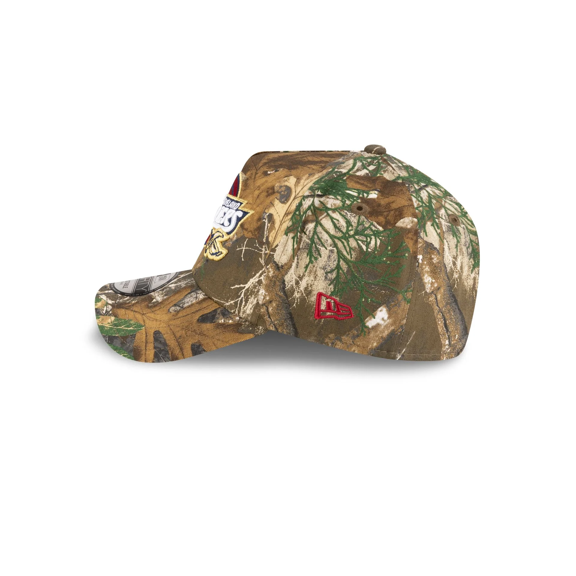 Cleveland Cavaliers 2010-2017 Hardwood Classics Realtree 9FORTY A-Frame Snapback Hat - Image 5
