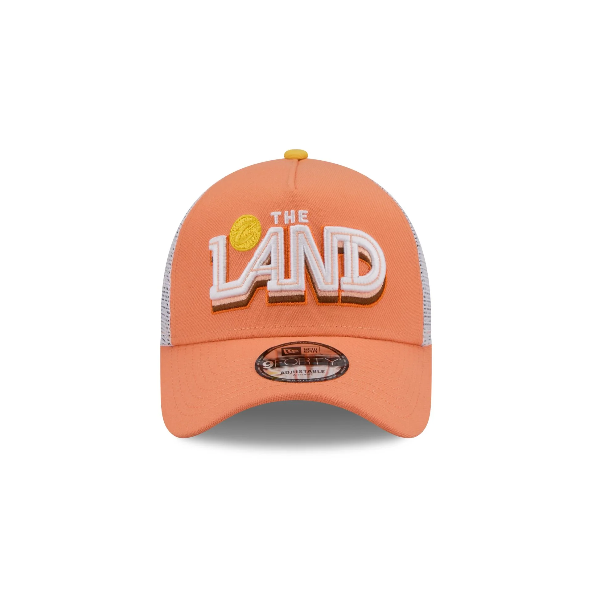 Cleveland Cavaliers 2025 City Edition 9FORTY A-Frame Trucker Hat - Image 2