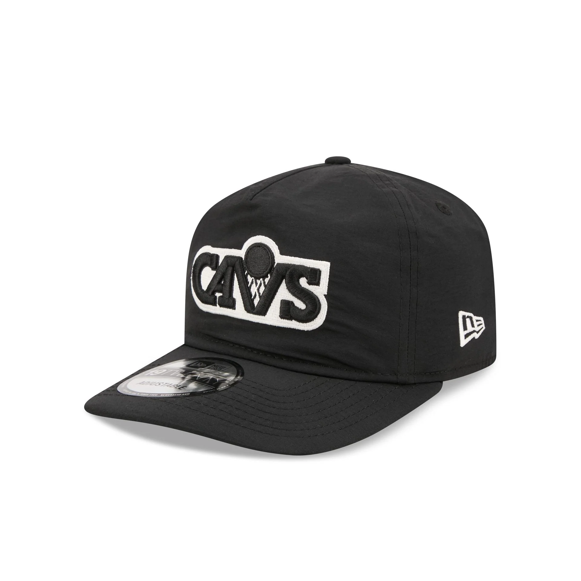 Cleveland Cavaliers Black Nylon 19TWENTY Adjustable Hat