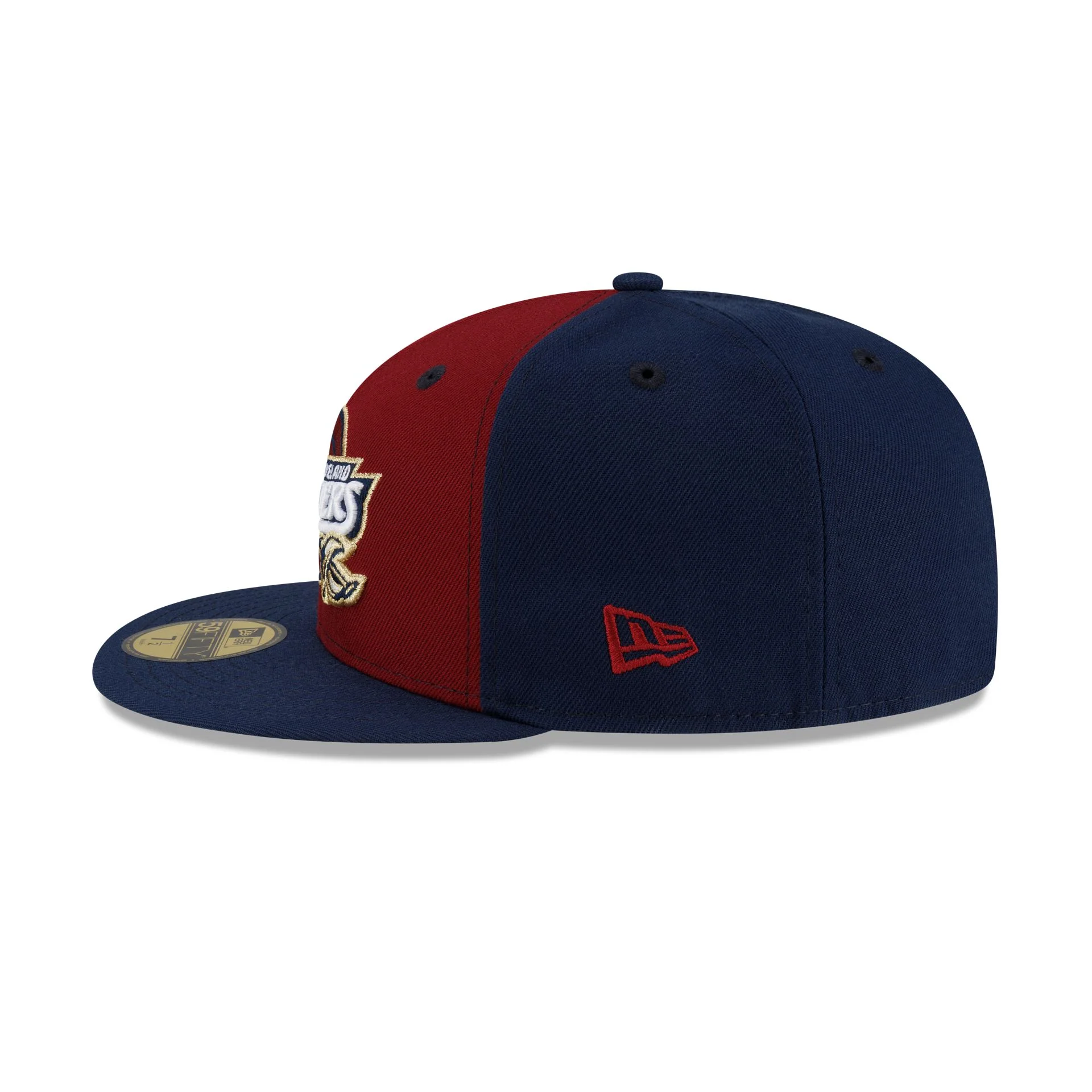 Cleveland Cavaliers Hardwood Classics 2000s 59FIFTY Fitted Hat - Image 4