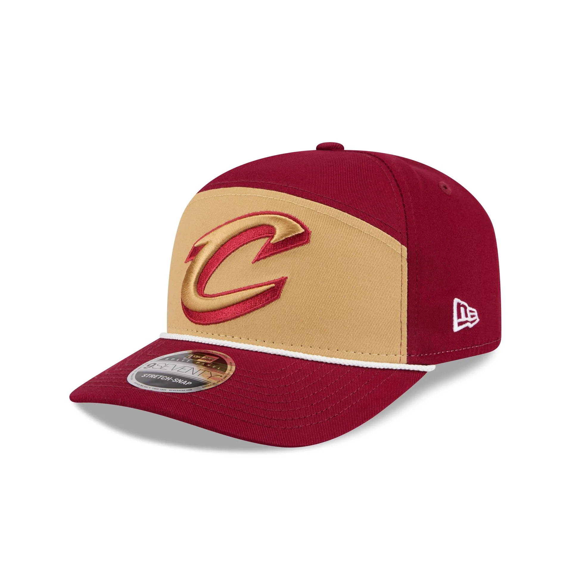 Cleveland Cavaliers Split Panel 9SEVENTY Stretch-Snap Hat
