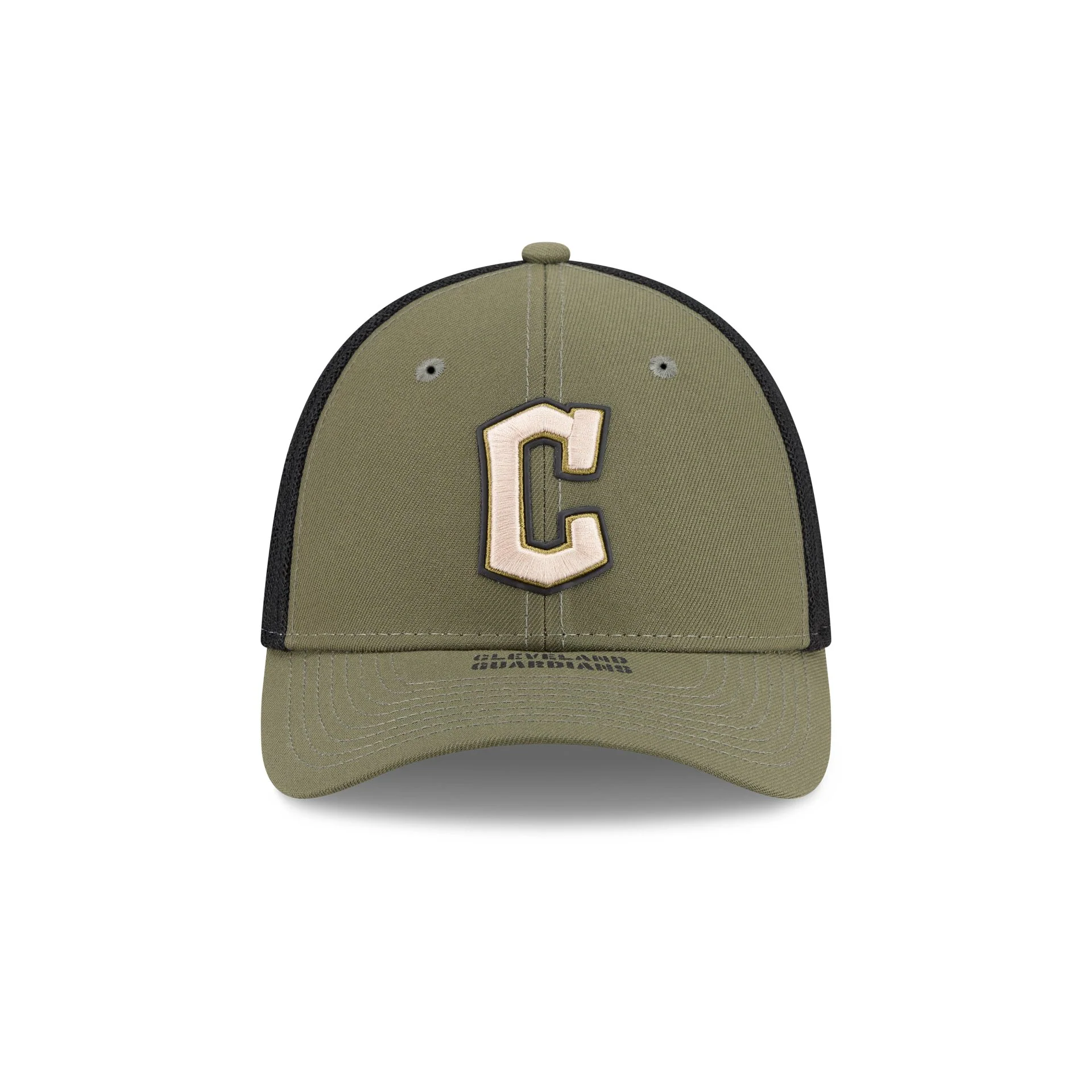 Cleveland Guardians Armed Forces Day 2026 39THIRTY M-Crown Stretch Fit Hat - Image 2