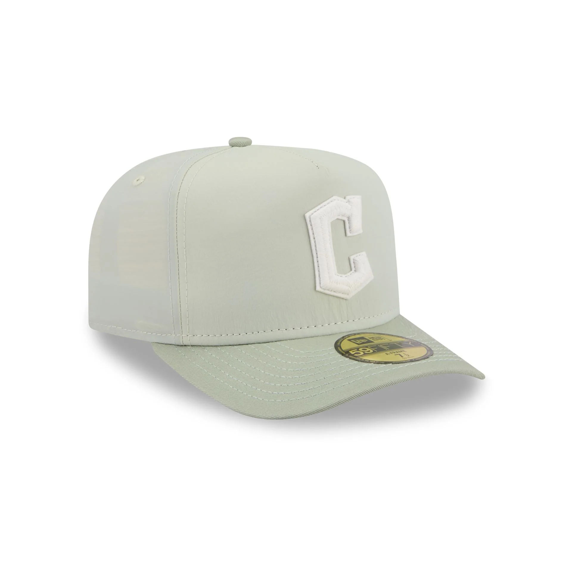 Cleveland Guardians Crinkle 59FIFTY A-Frame Fitted Hat - Image 3