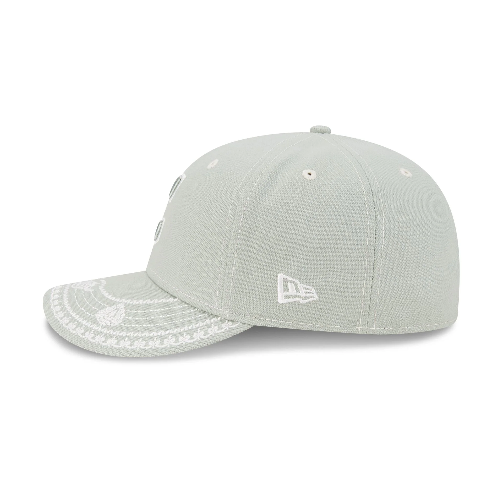 Cleveland Guardians Everest Green Stitched 59FIFTY Fitted Hat - Image 5
