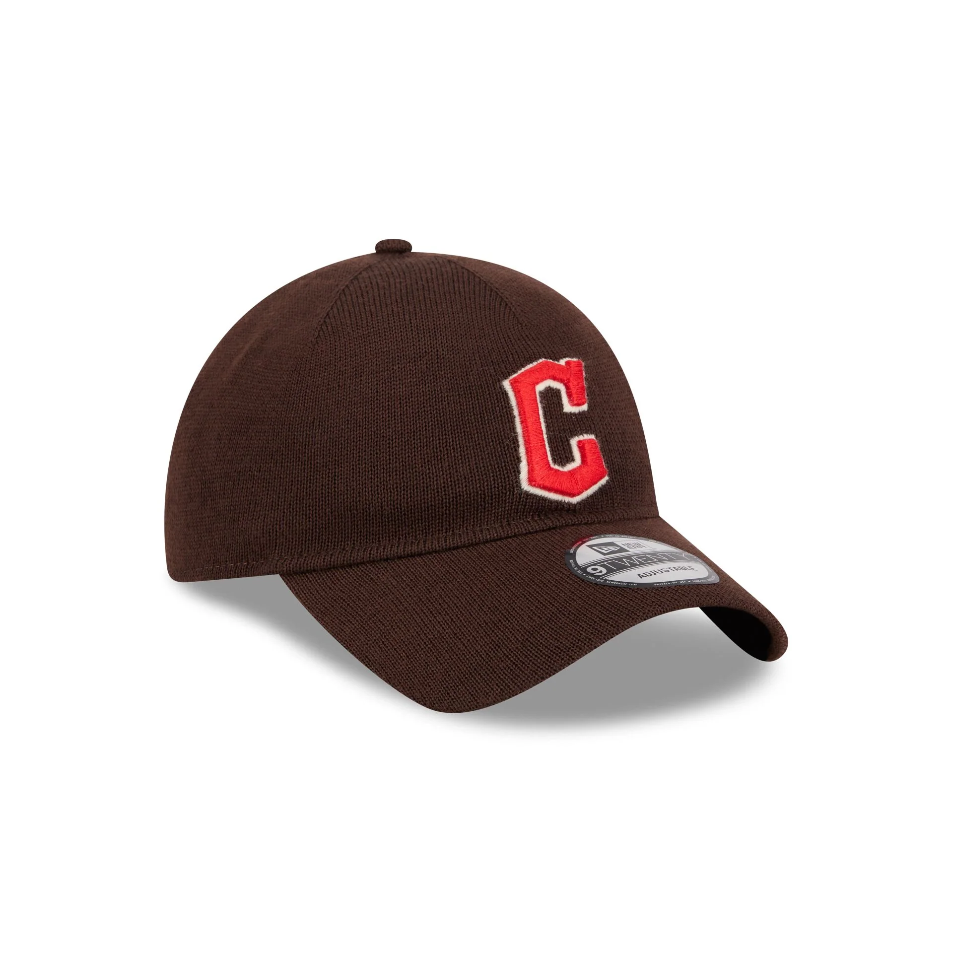 Cleveland Guardians Merino Wool Tiramisu 9TWENTY Adjustable Hat - Image 3