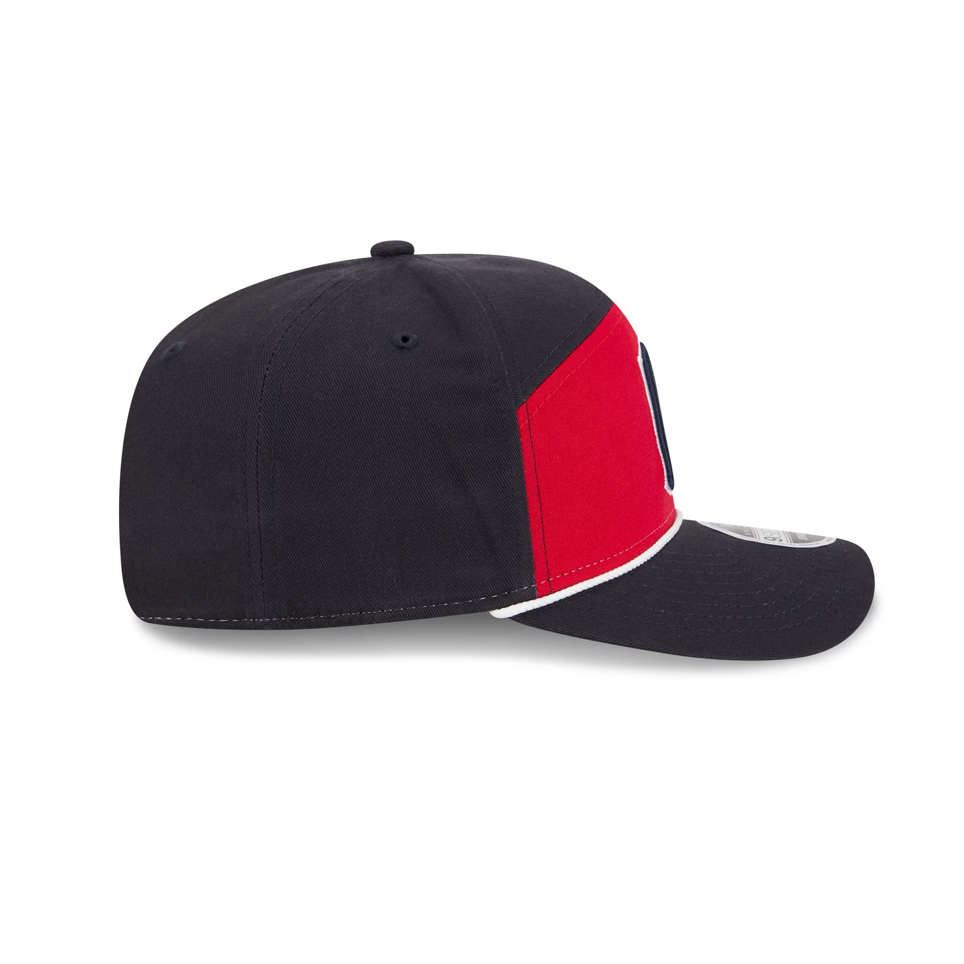 Cleveland Guardians Split Panel 9SEVENTY Stretch-Snap Hat - Image 5