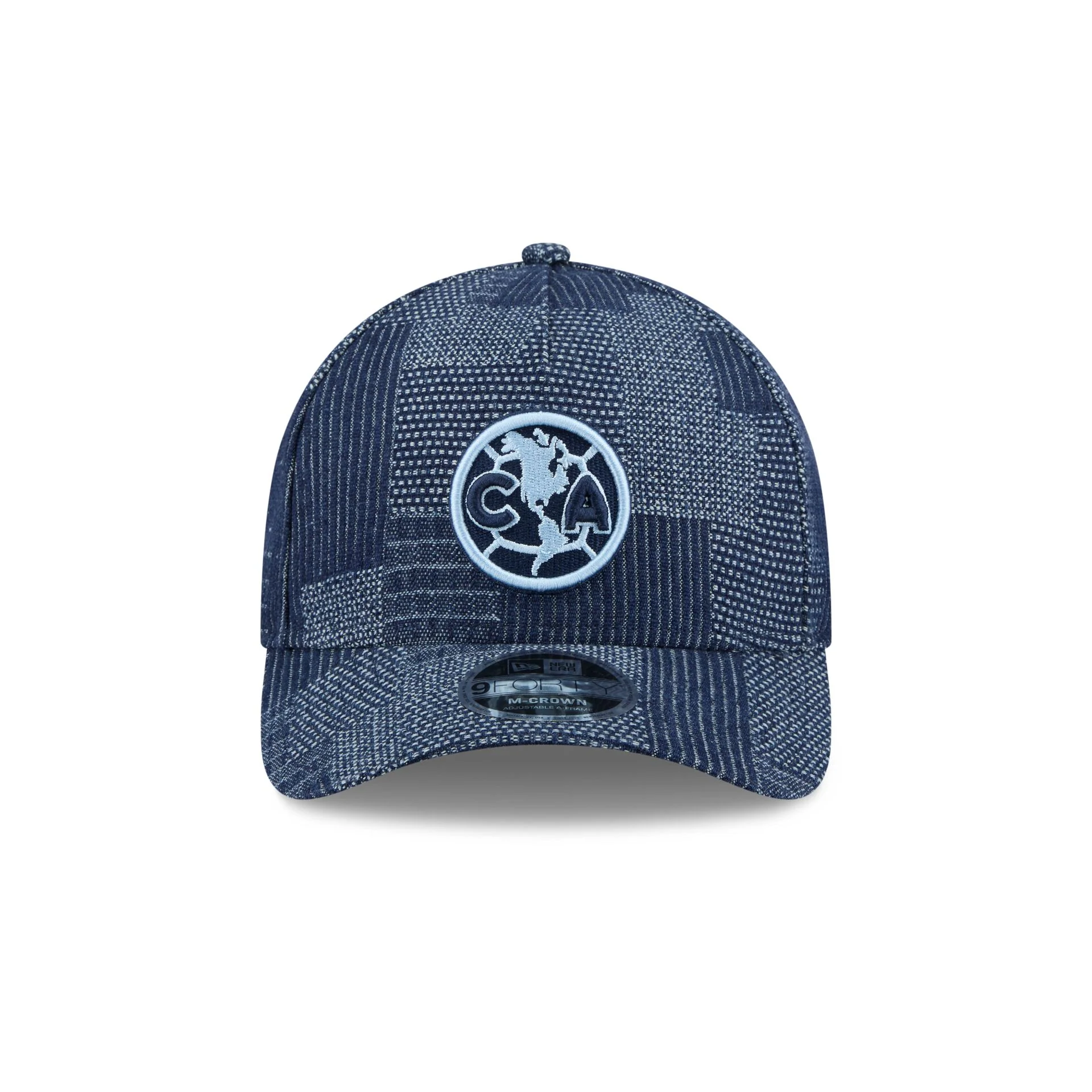 Club América Denim 9FORTY M-Crown A-Frame Snapback Hat - Image 2