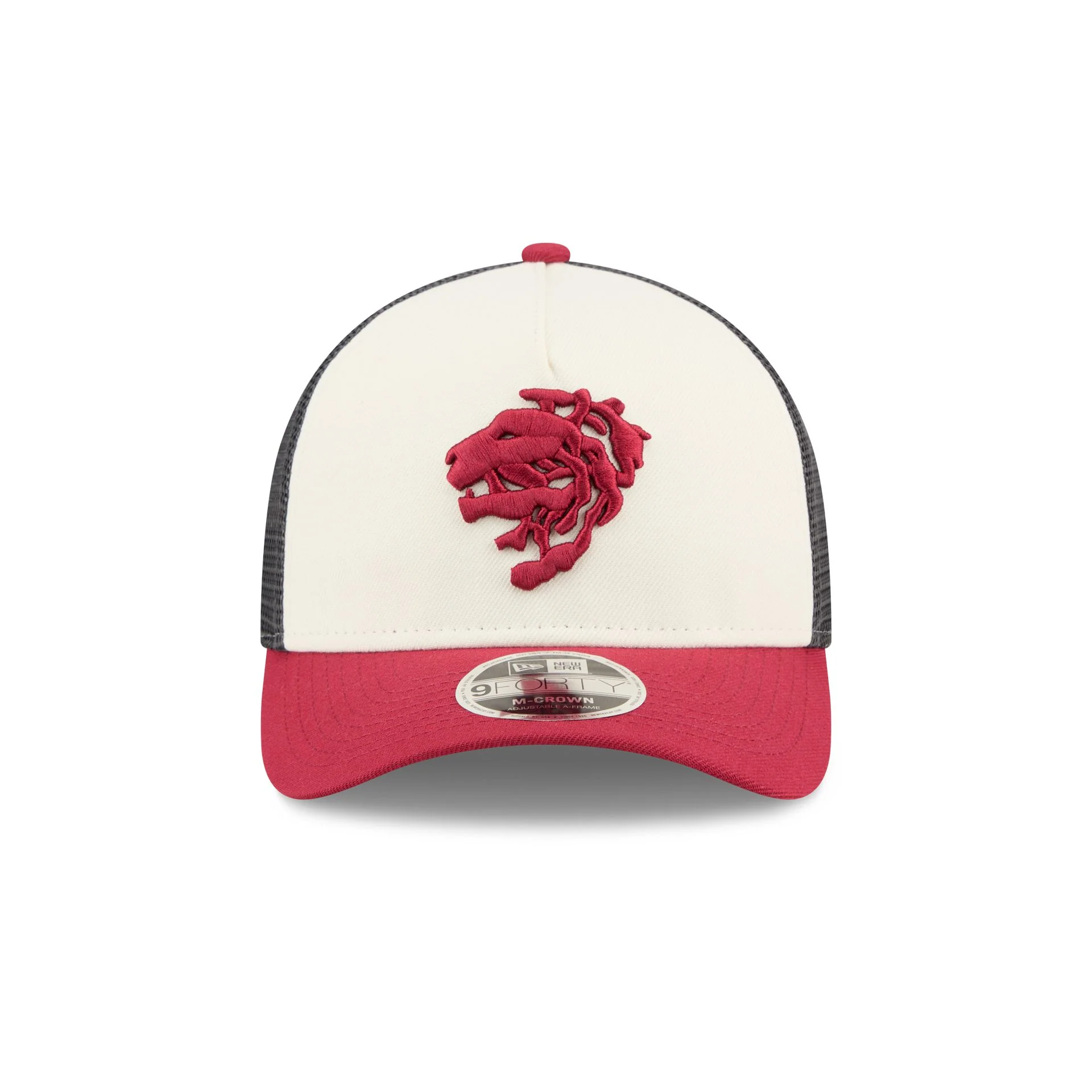 Club León Color Pack Maroon 9FORTY M-Crown A-Frame Trucker Hat - Image 2