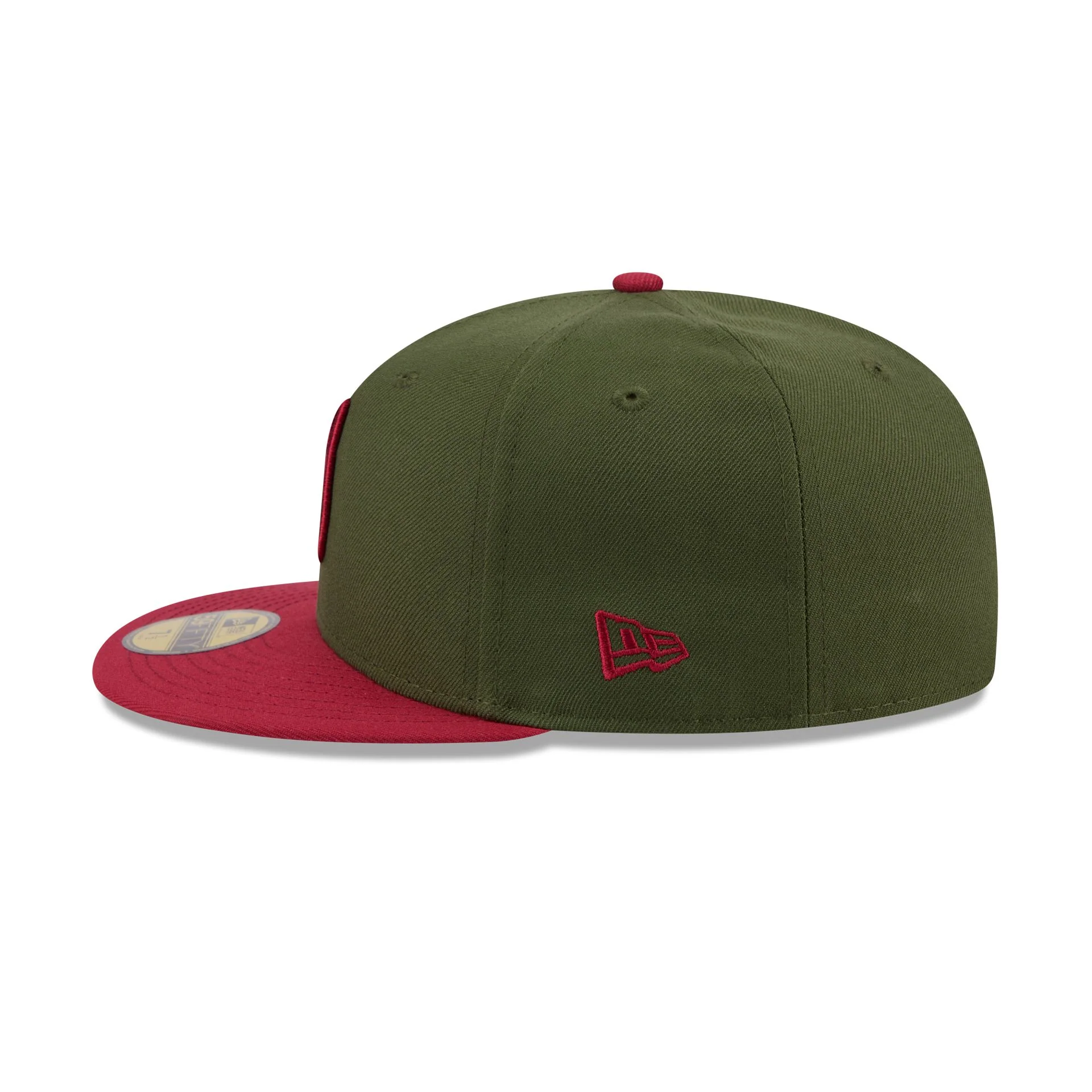 Club León Color Pack Olive 59FIFTY Fitted Hat - Image 4