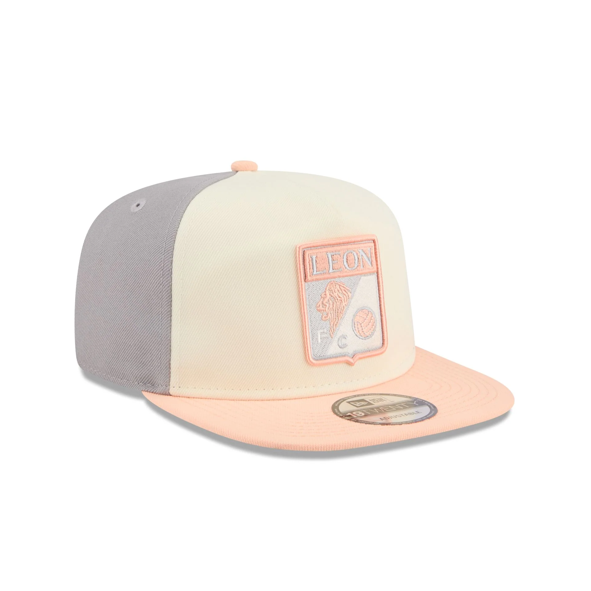Club León Two-Tone Gray 19TWENTY Snapback Hat - Image 3