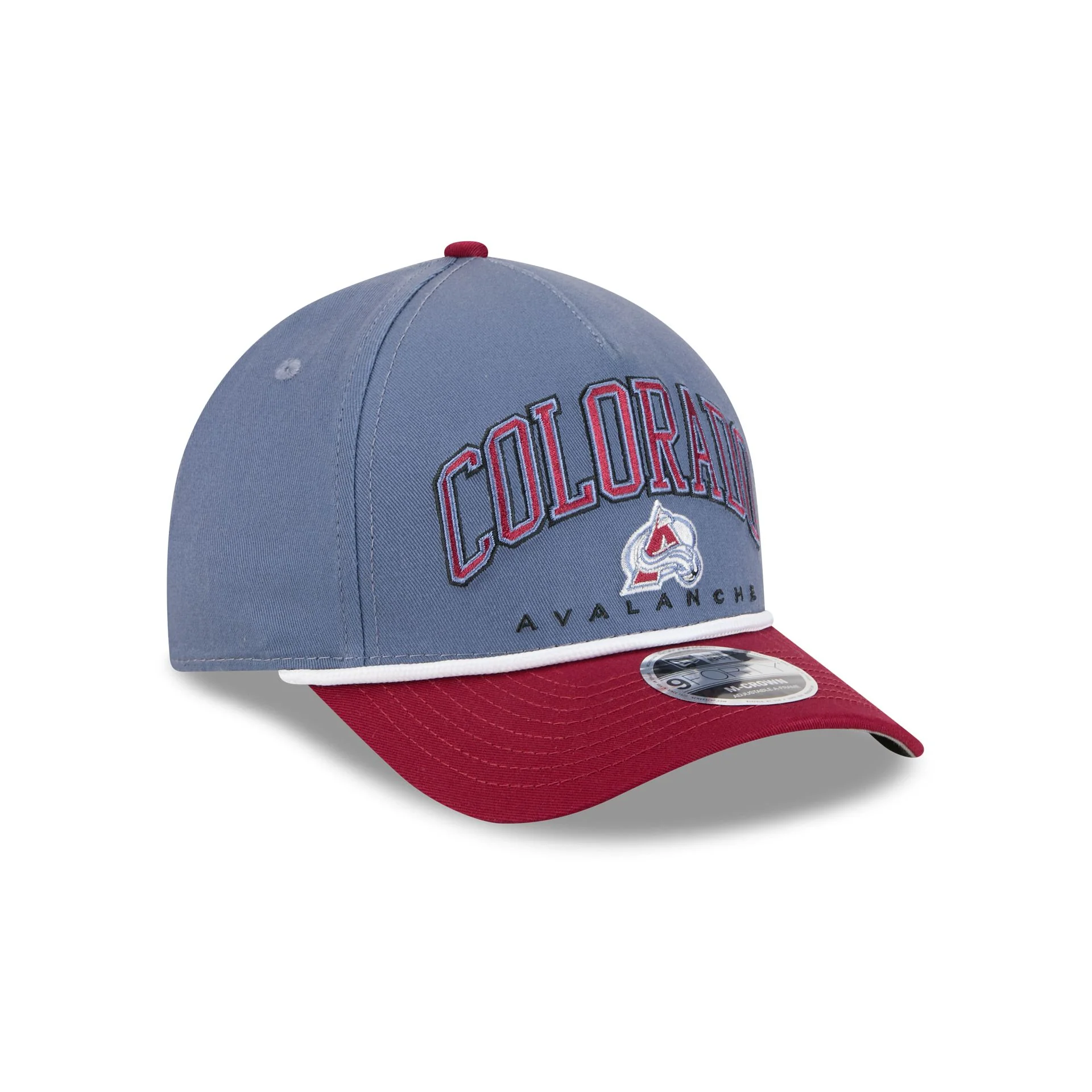 Colorado Avalanche Arch 9FORTY M-Crown A-Frame Snapback Hat - Image 3