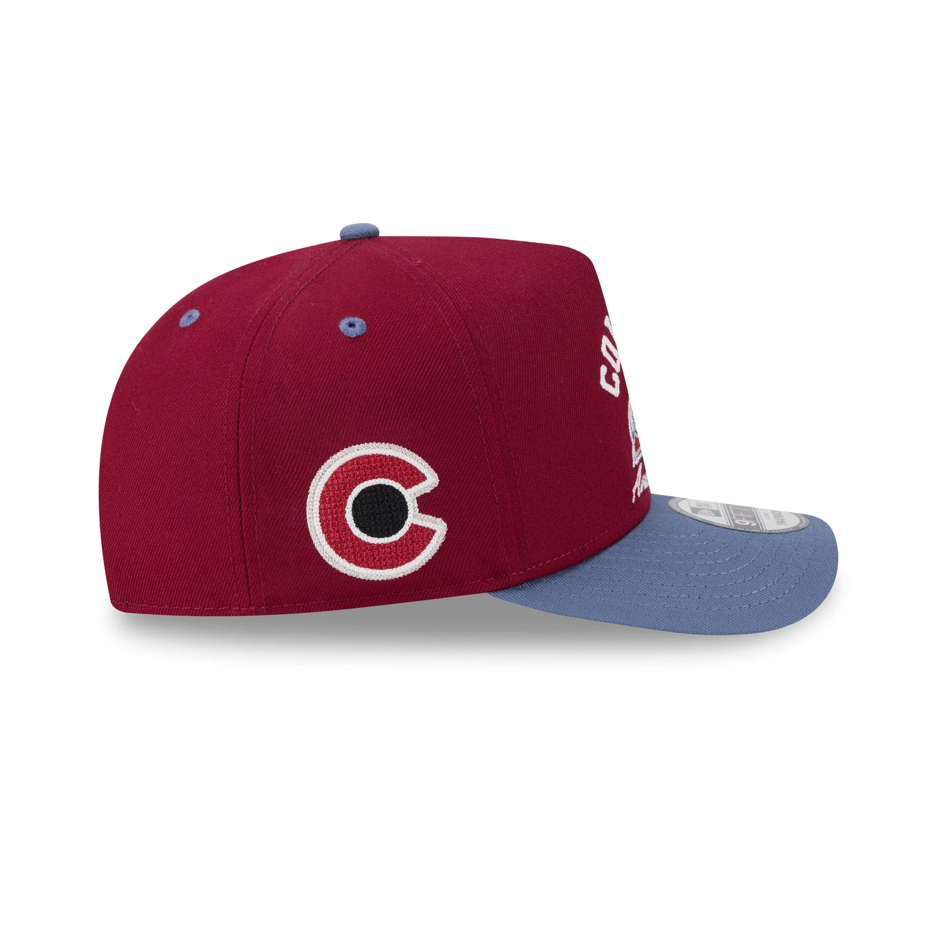 Colorado Avalanche Arched 9FIFTY A-Frame Snapback Hat - Image 4