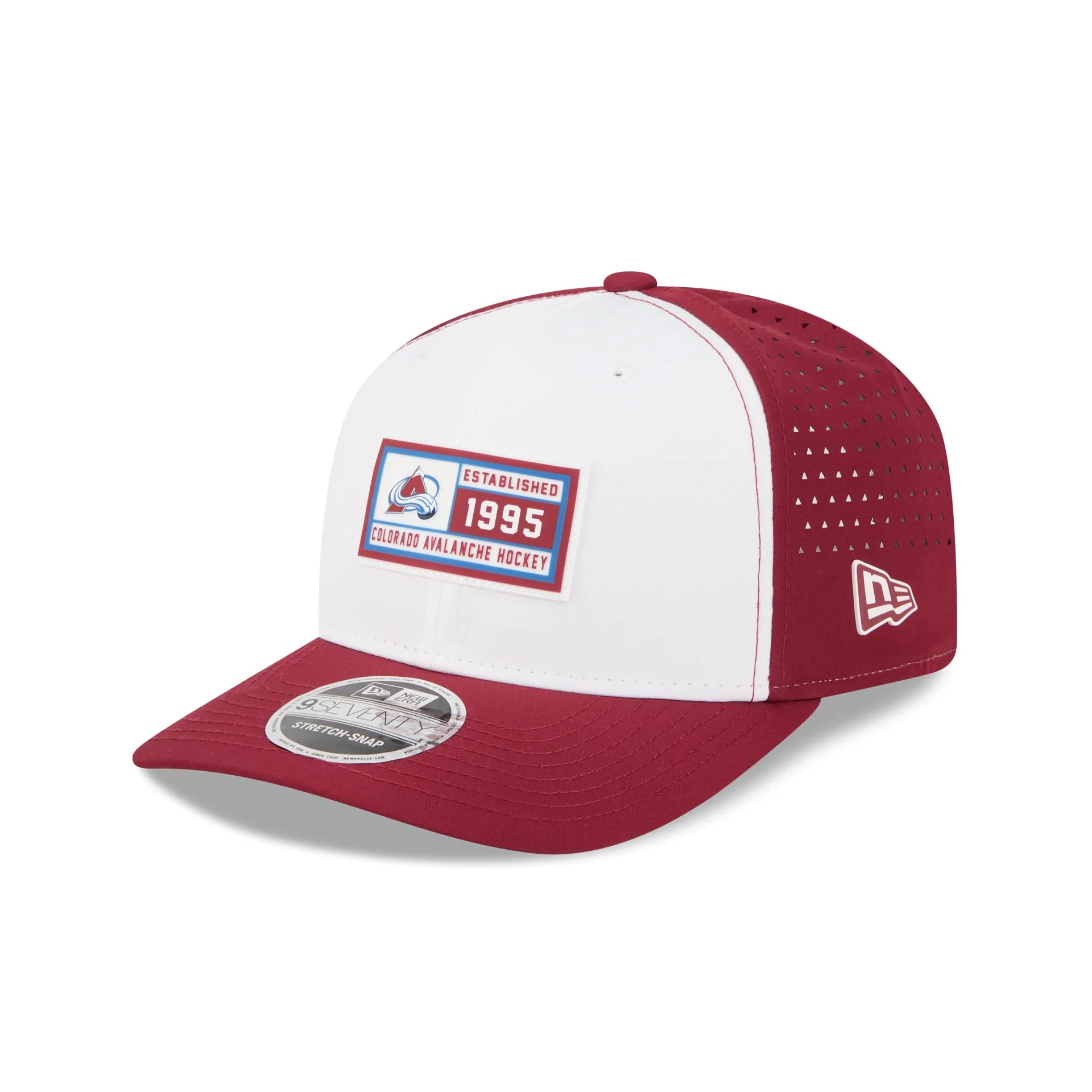 Colorado Avalanche Est. Patch 9SEVENTY Stretch-Snap Hat