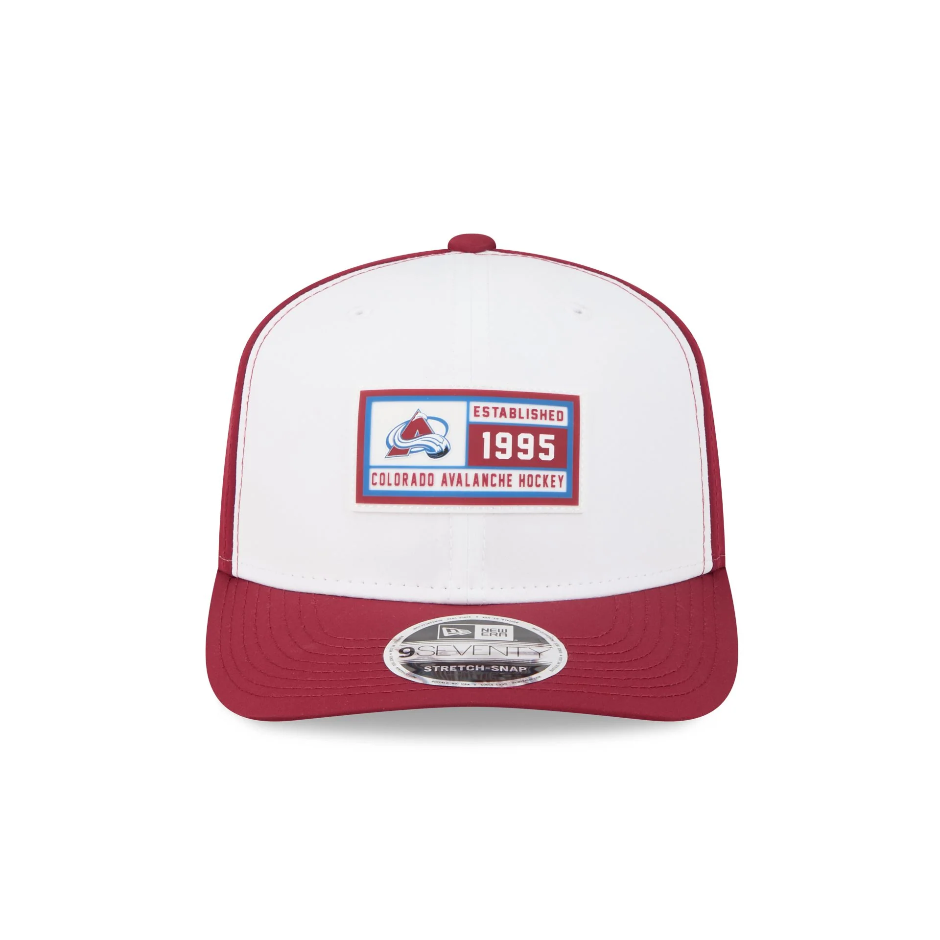 Colorado Avalanche Est. Patch 9SEVENTY Stretch-Snap Hat - Image 2