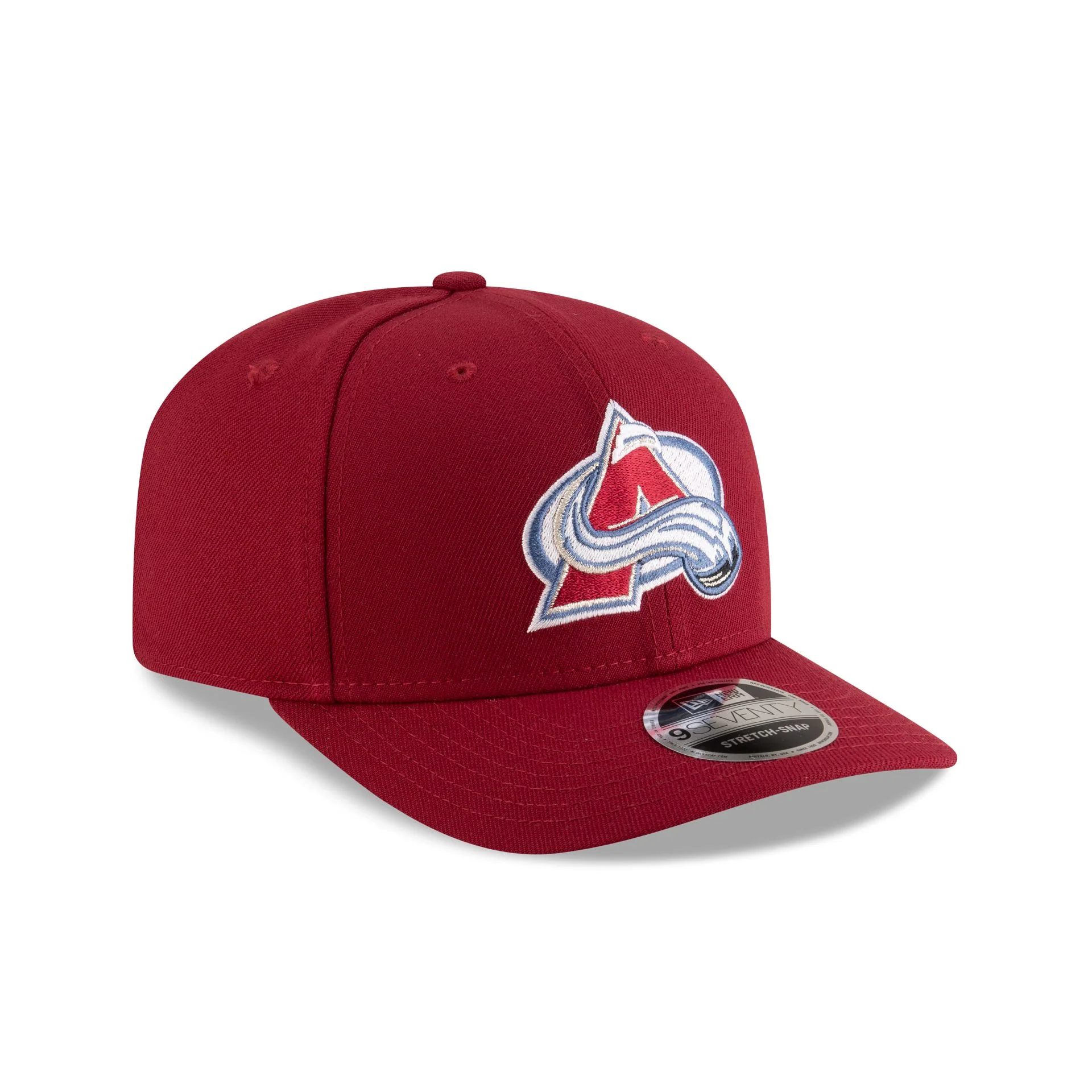 Colorado Avalanche Team 9SEVENTY Stretch-Snap Hat - Image 3