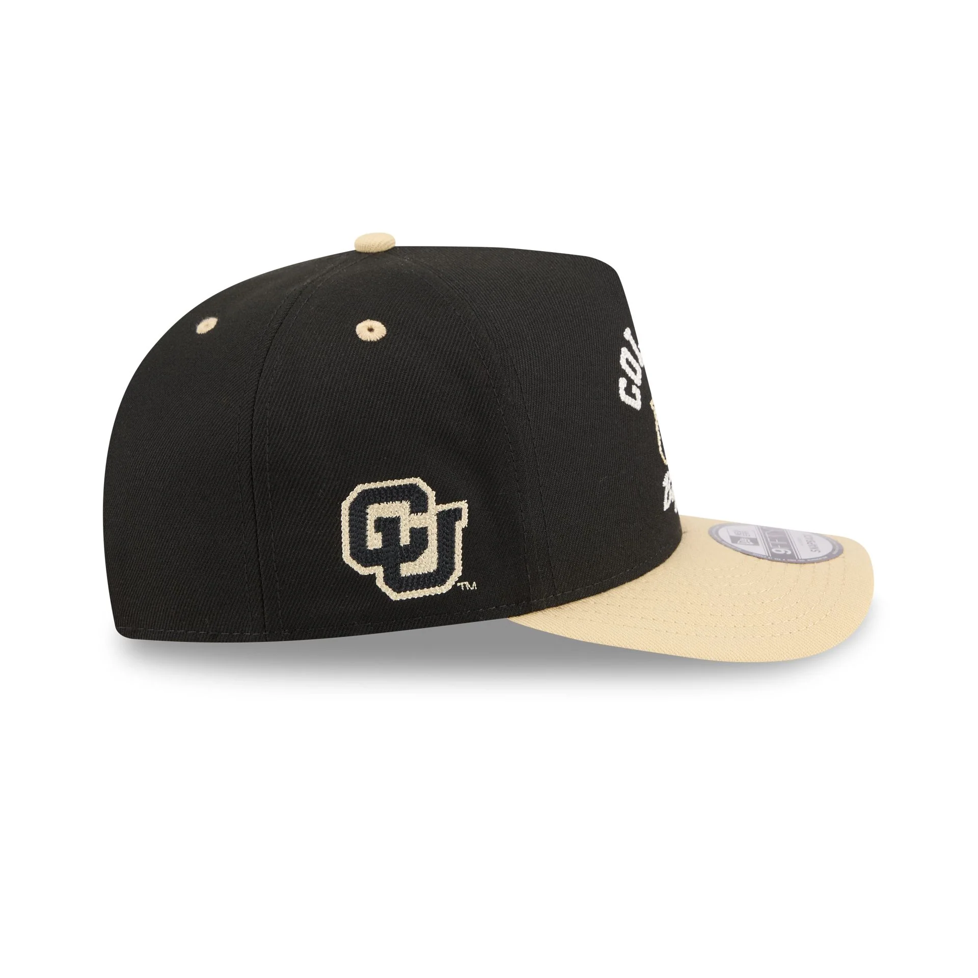 Colorado Buffaloes Arched 9FIFTY A-Frame Snapback Hat - Image 4