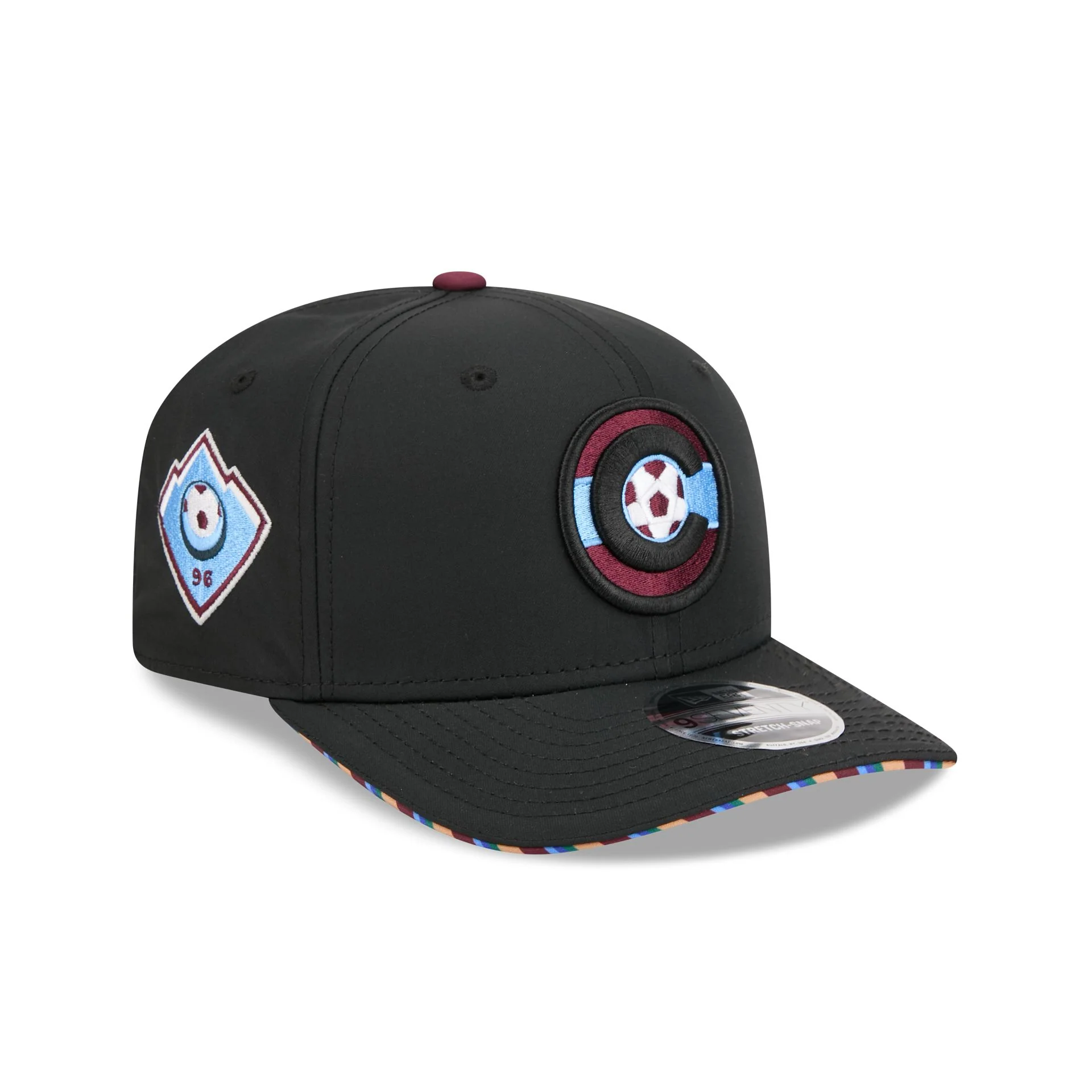 Colorado Rapids 2026 Jersey Hook 9SEVENTY Stretch-Snap Hat