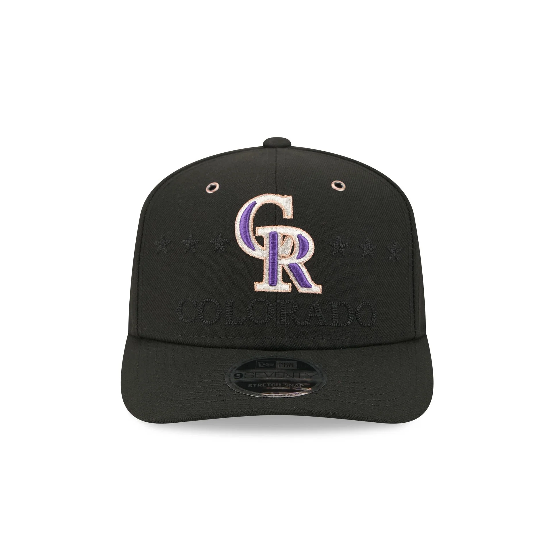 Colorado Rockies 2026 All-Star Game 9SEVENTY Stretch-Snap Hat - Image 2