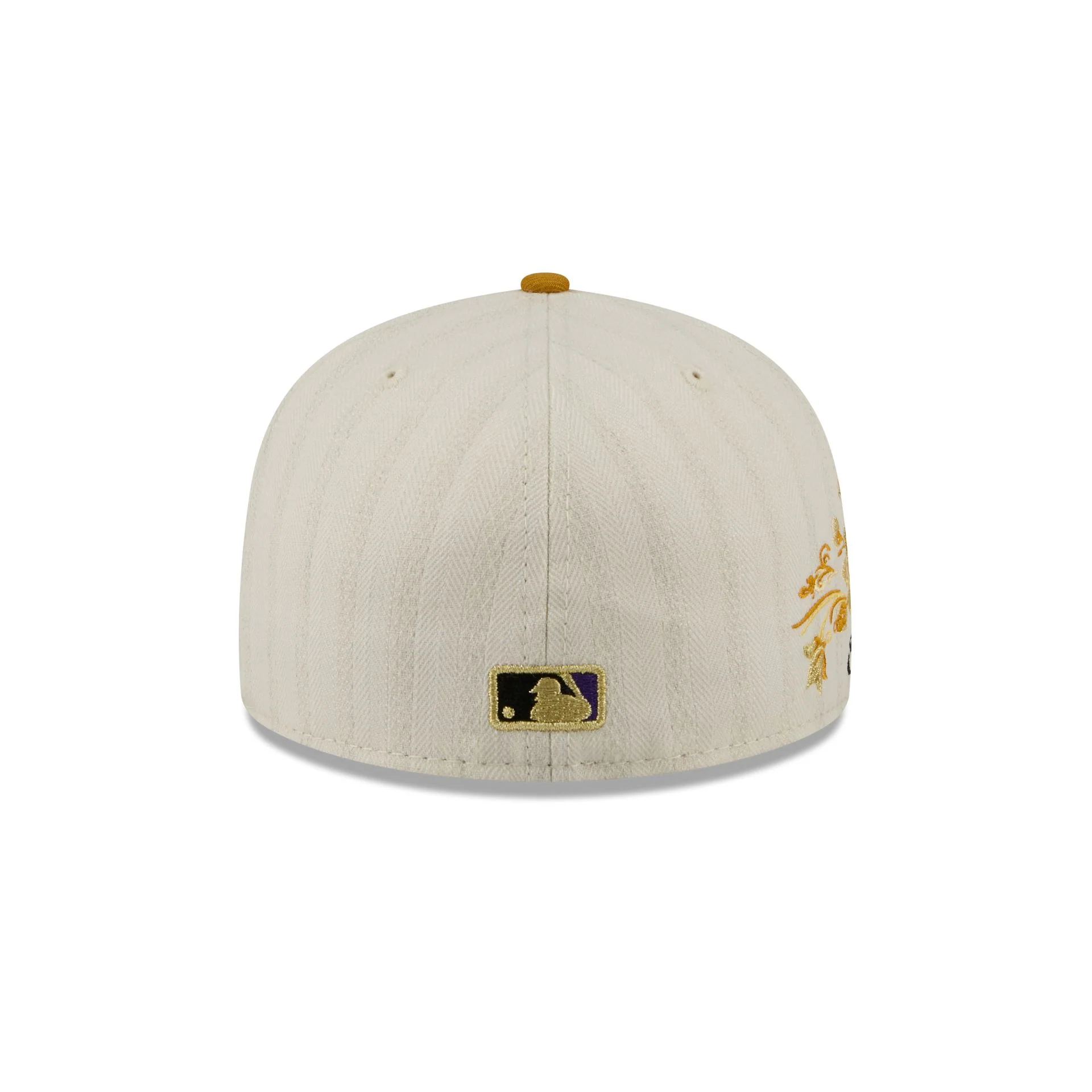 Colorado Rockies Chrome Herringbone 59FIFTY Fitted Hat - Image 6