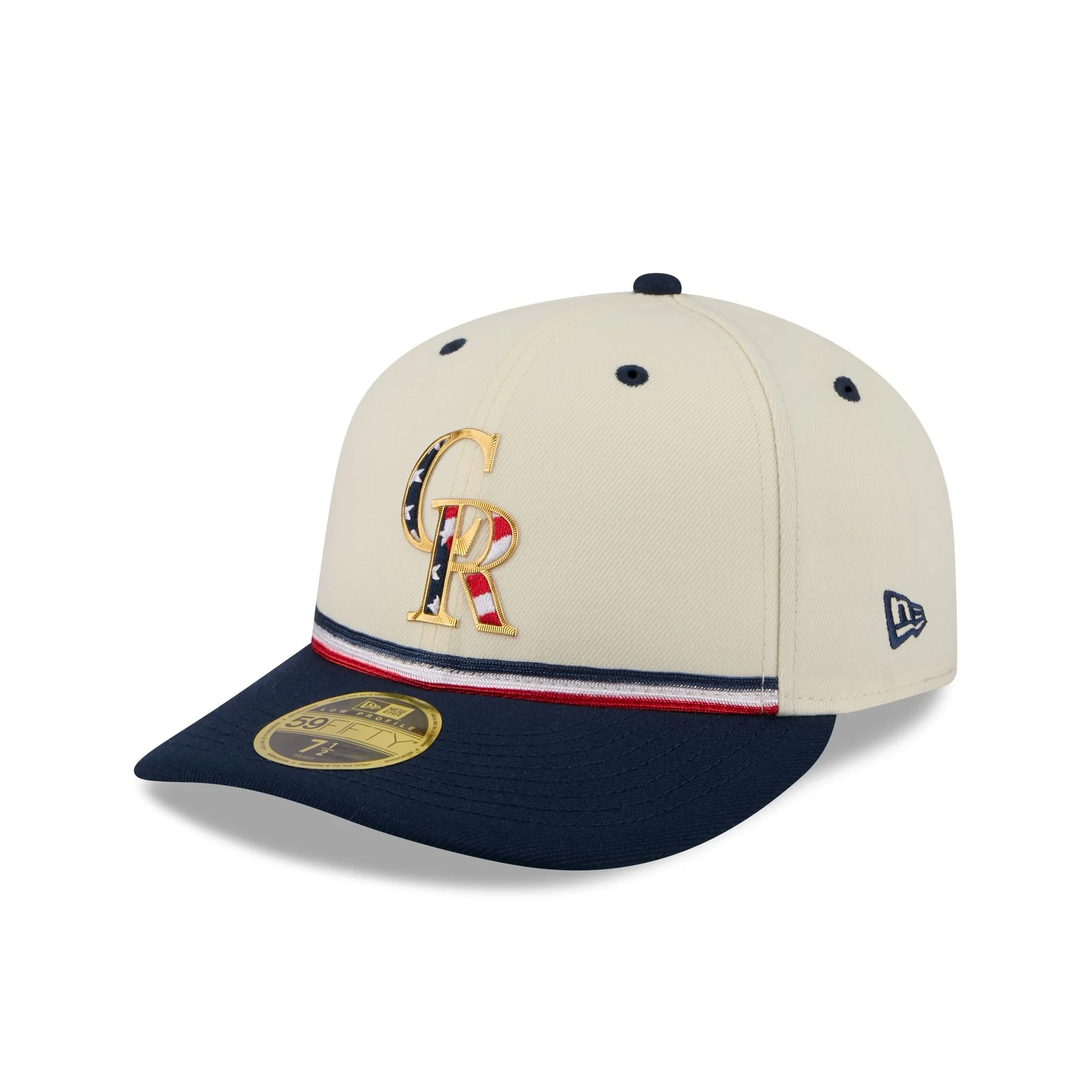 Colorado Rockies Independence Day 2026 Low Profile 59FIFTY Fitted Hat - Image 3