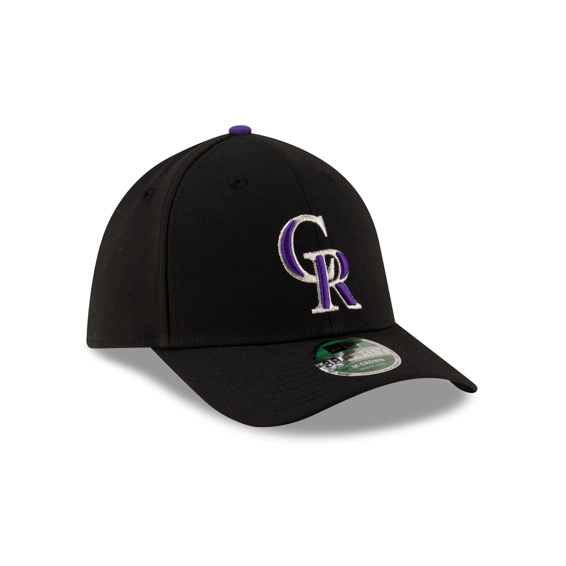 Colorado Rockies Player Replica 39THIRTY M-Crown Stretch Fit Hat - Image 3