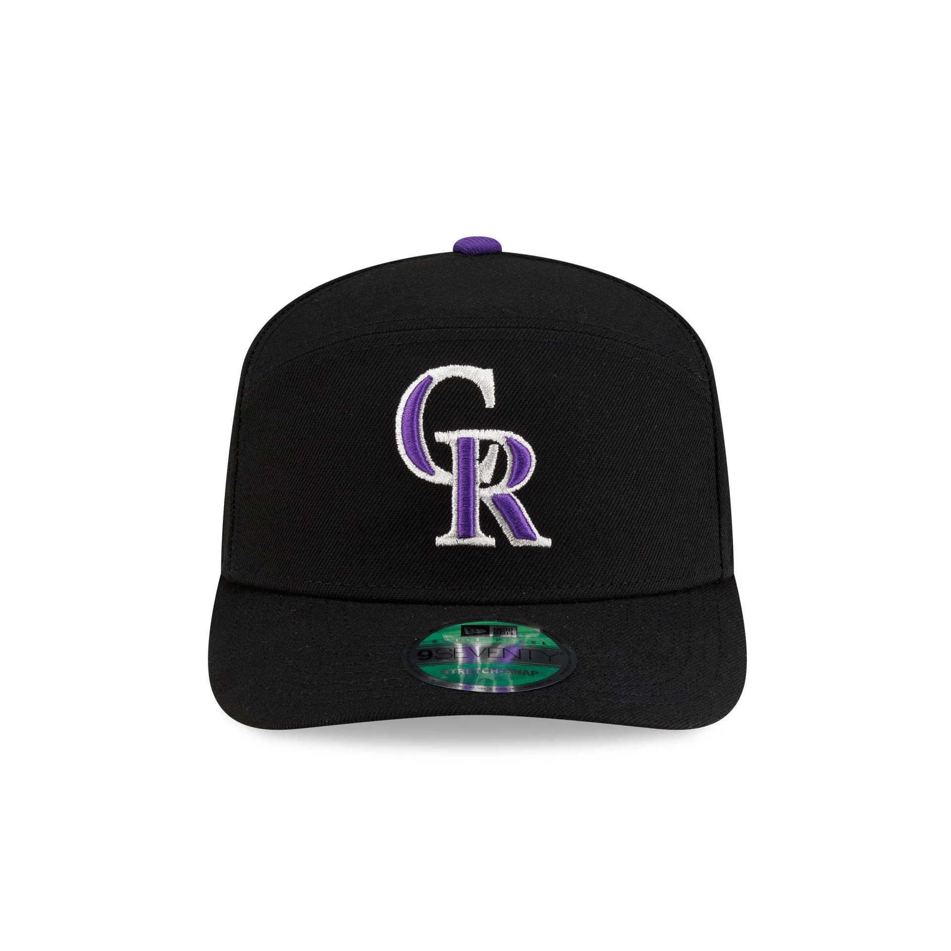 Colorado Rockies Player Replica Game Split Panel 9SEVENTY Stretch-Snap Hat - Image 2